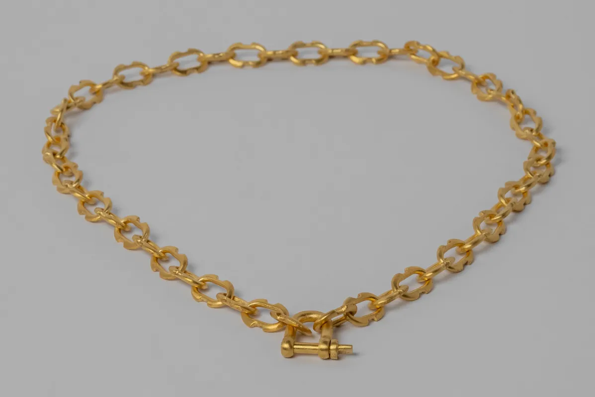 Charm Chain Necklace (50cm, Tiny Deco Links, AGA) sold by Parts of Four