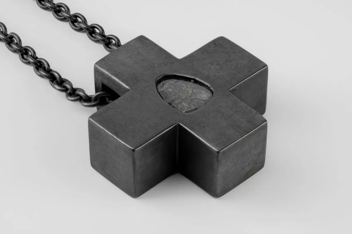 Mini Plus Necklace (0.8 CT, Diamond Slab, KA+DIA) sold by Parts of Four