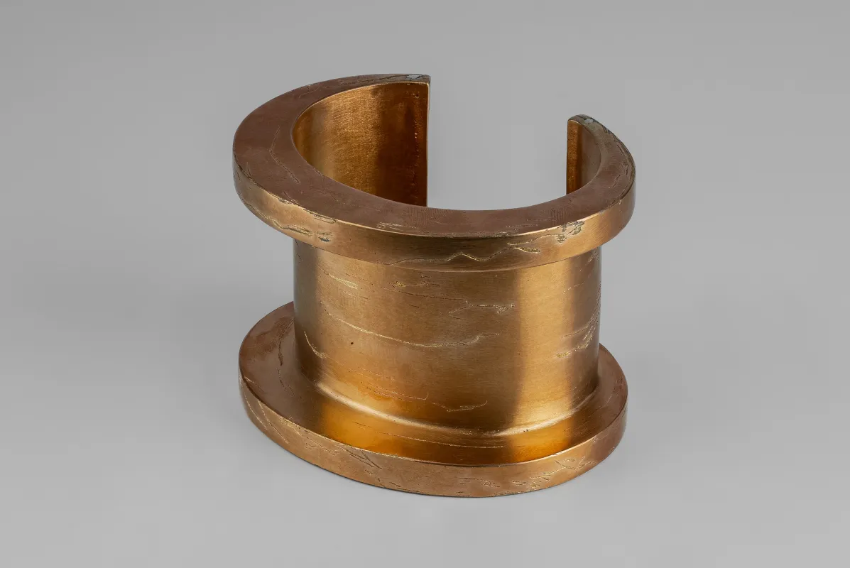 Crescent Channel Bracelet (60mm, AM) sold by Parts of Four