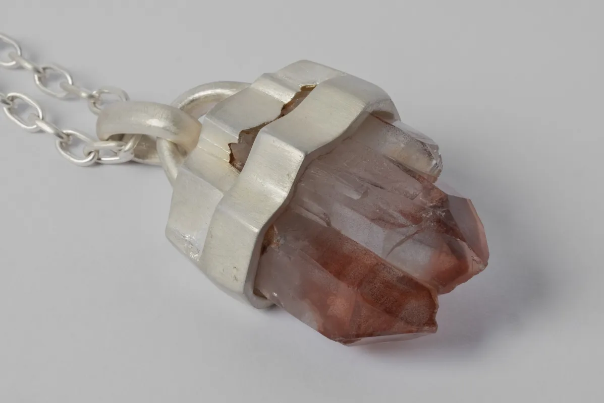 Talisman Necklace (Brace-Held, Healed, Iron Quartz, MA+IRQ) sold by Parts of Four