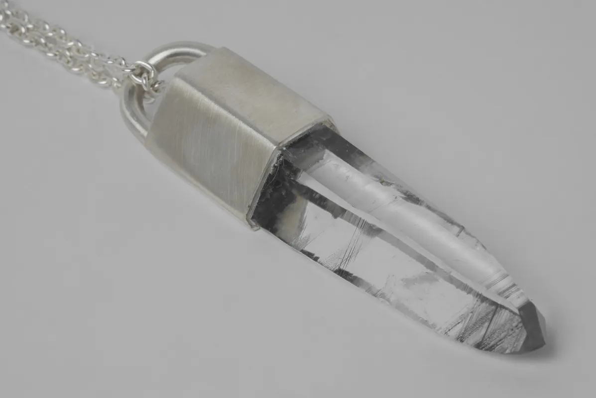 Talisman Necklace (Lemurian Quartz, MA+LEM) sold by Parts of Four