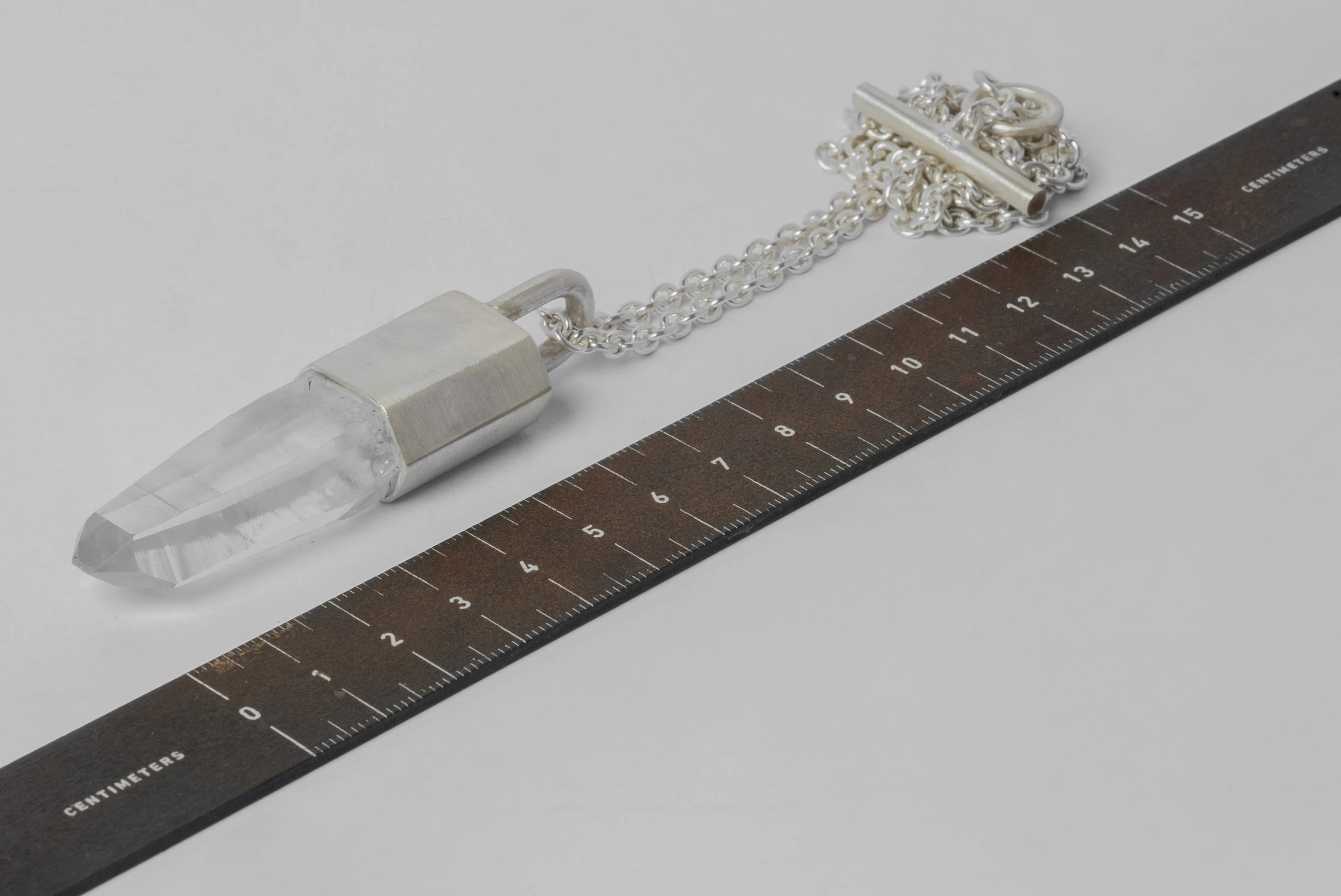 Talisman Necklace (Lemurian Quartz, MA+LEM) sold by Parts of Four product image thumbnail 4
