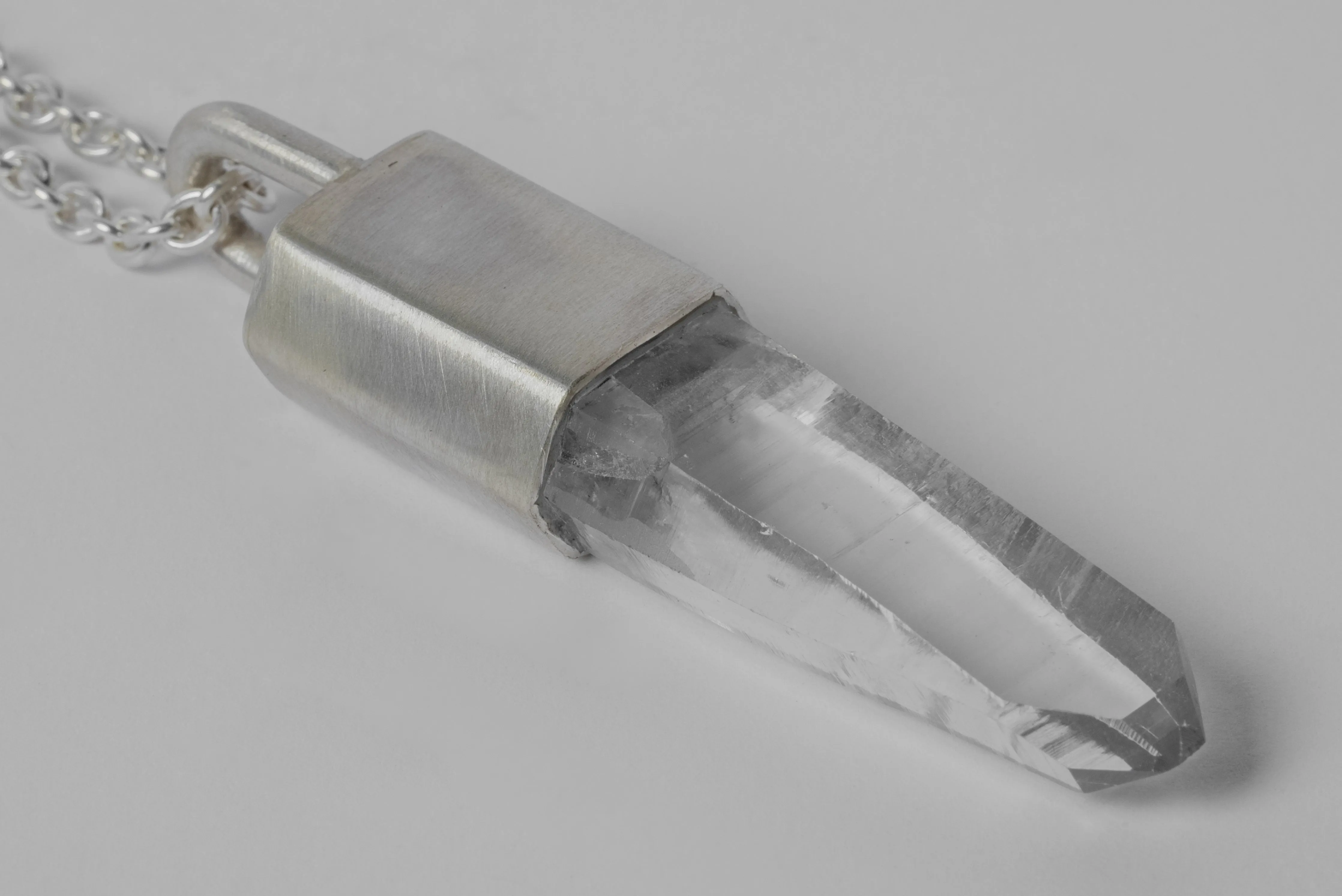 Talisman Necklace (Lemurian Quartz, MA+LEM) sold by Parts of Four