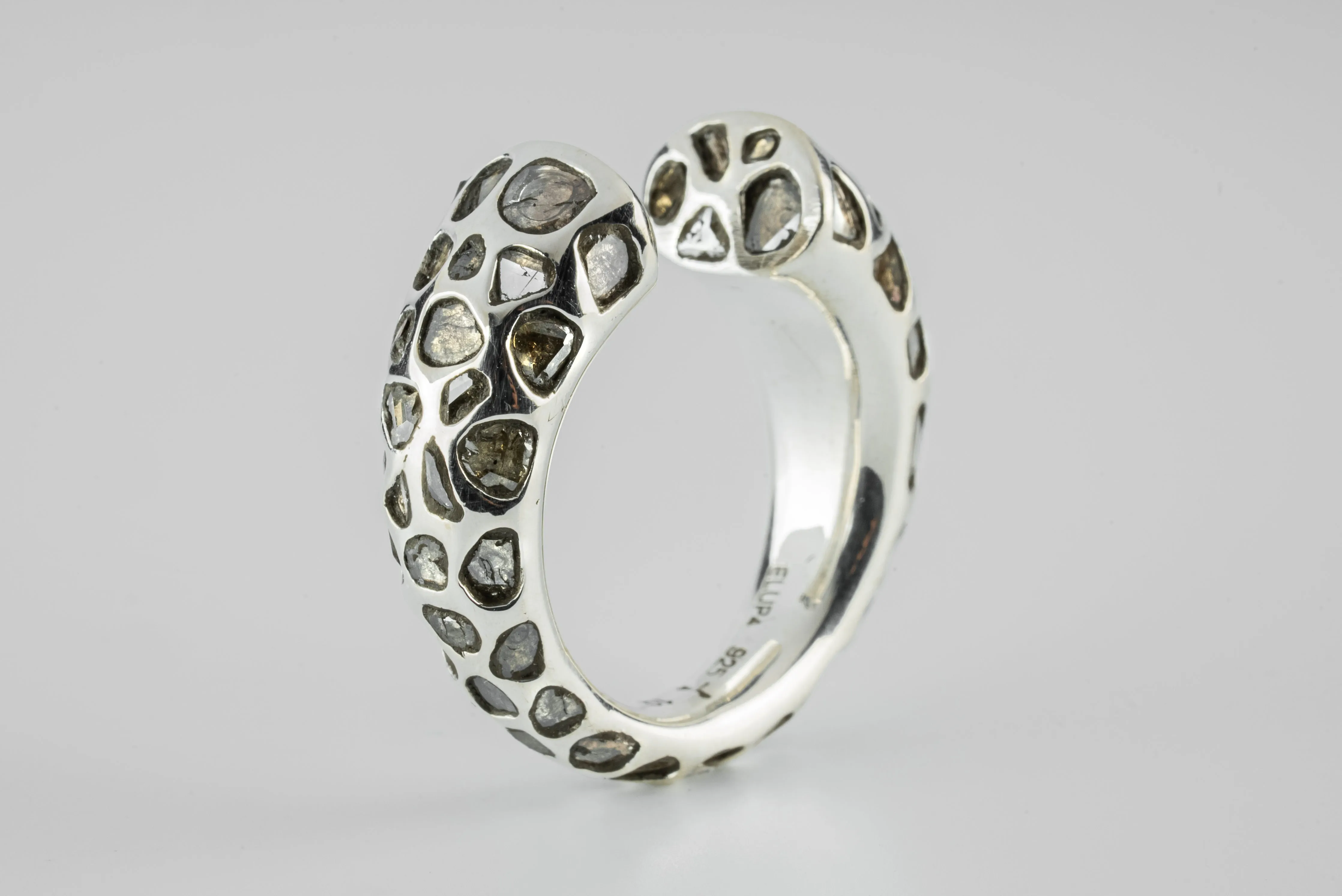 Druid Ring (Full Mega Pavé, PA+DIA) sold by Parts of Four product image thumbnail 2