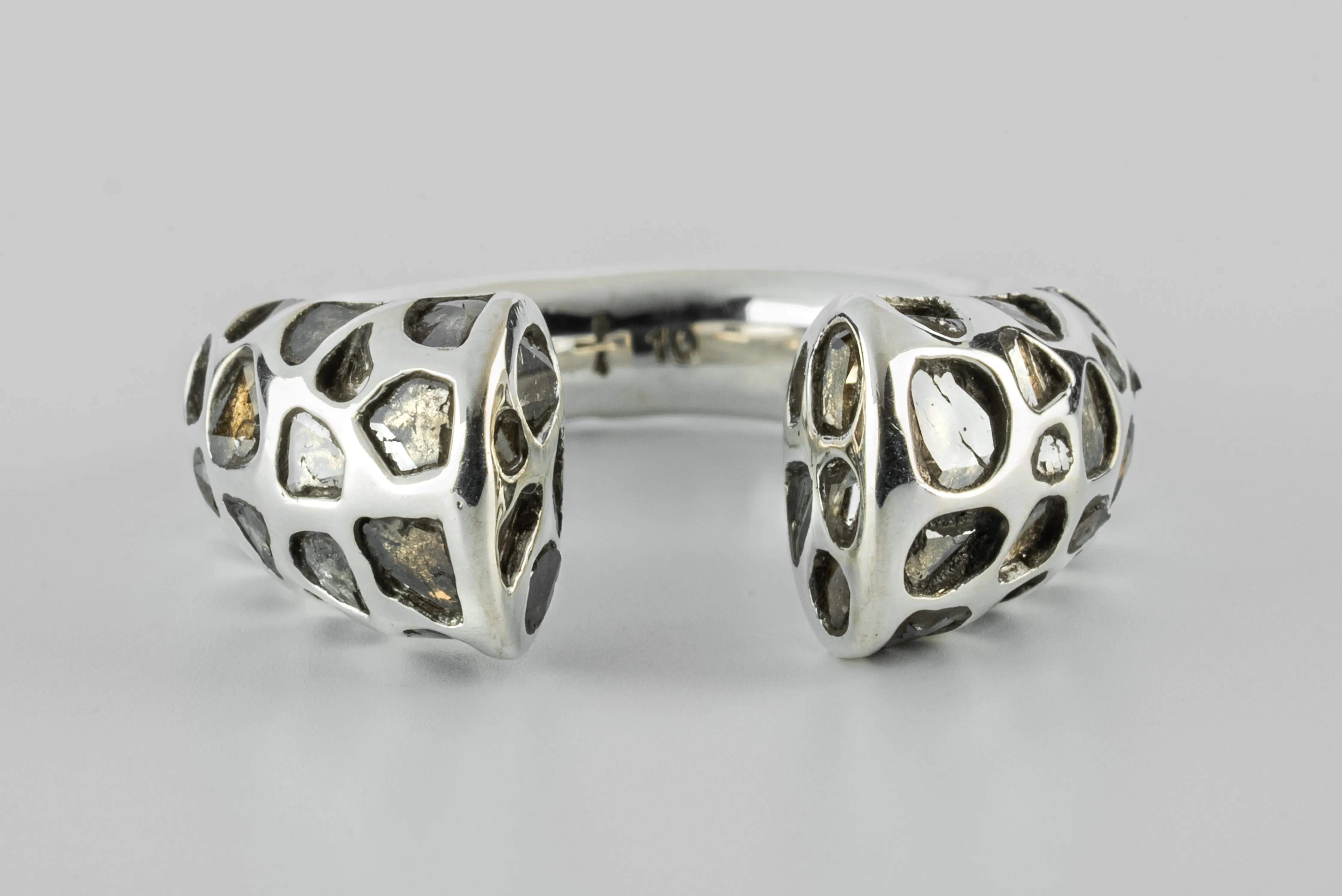 Druid Ring (Full Mega Pavé, PA+DIA) sold by Parts of Four product image thumbnail 3