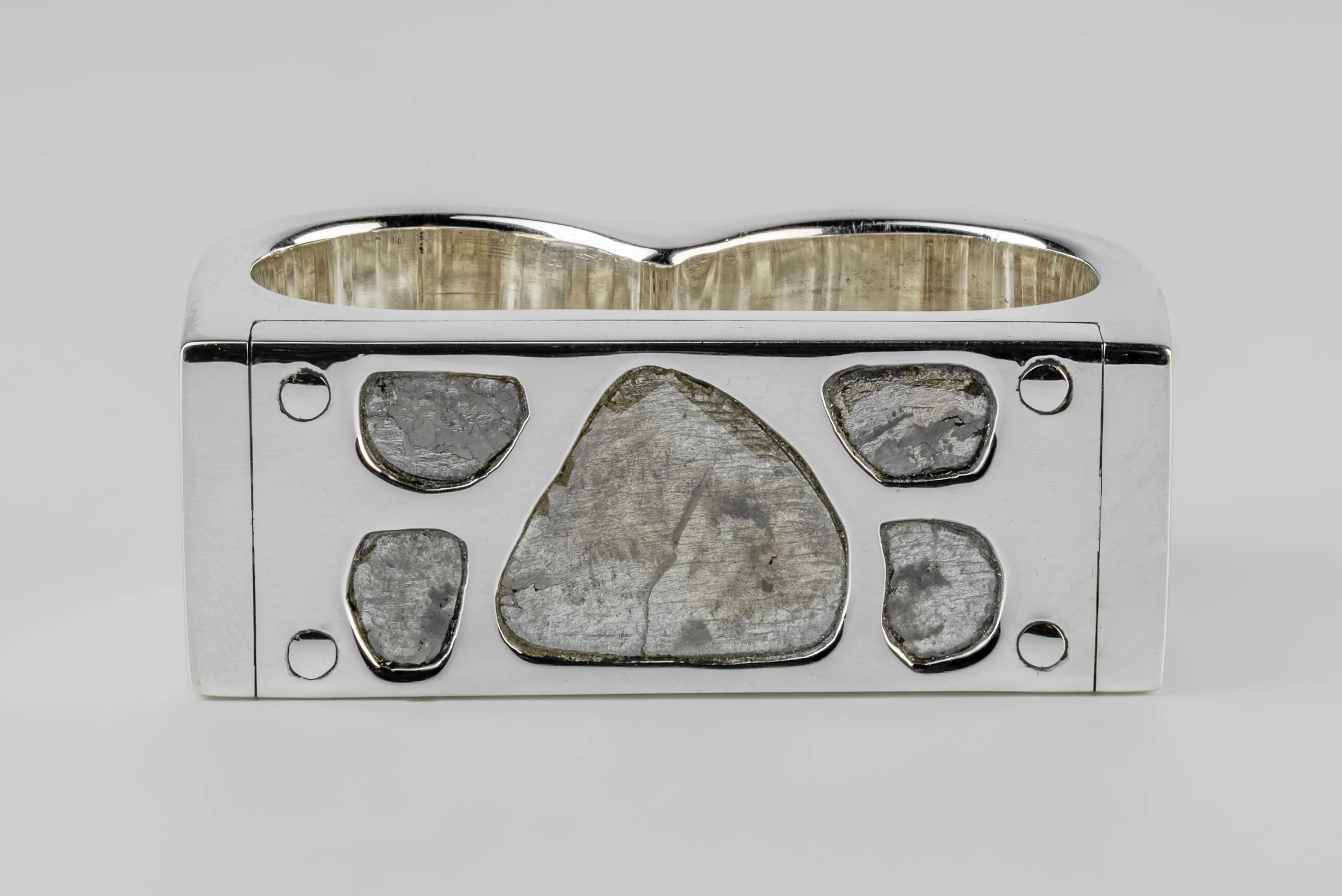 Plate Ring Double (5.0 CT, 5 Diamond Slabs, 17mm, PA+DIA) sold by Parts of Four product image thumbnail 3