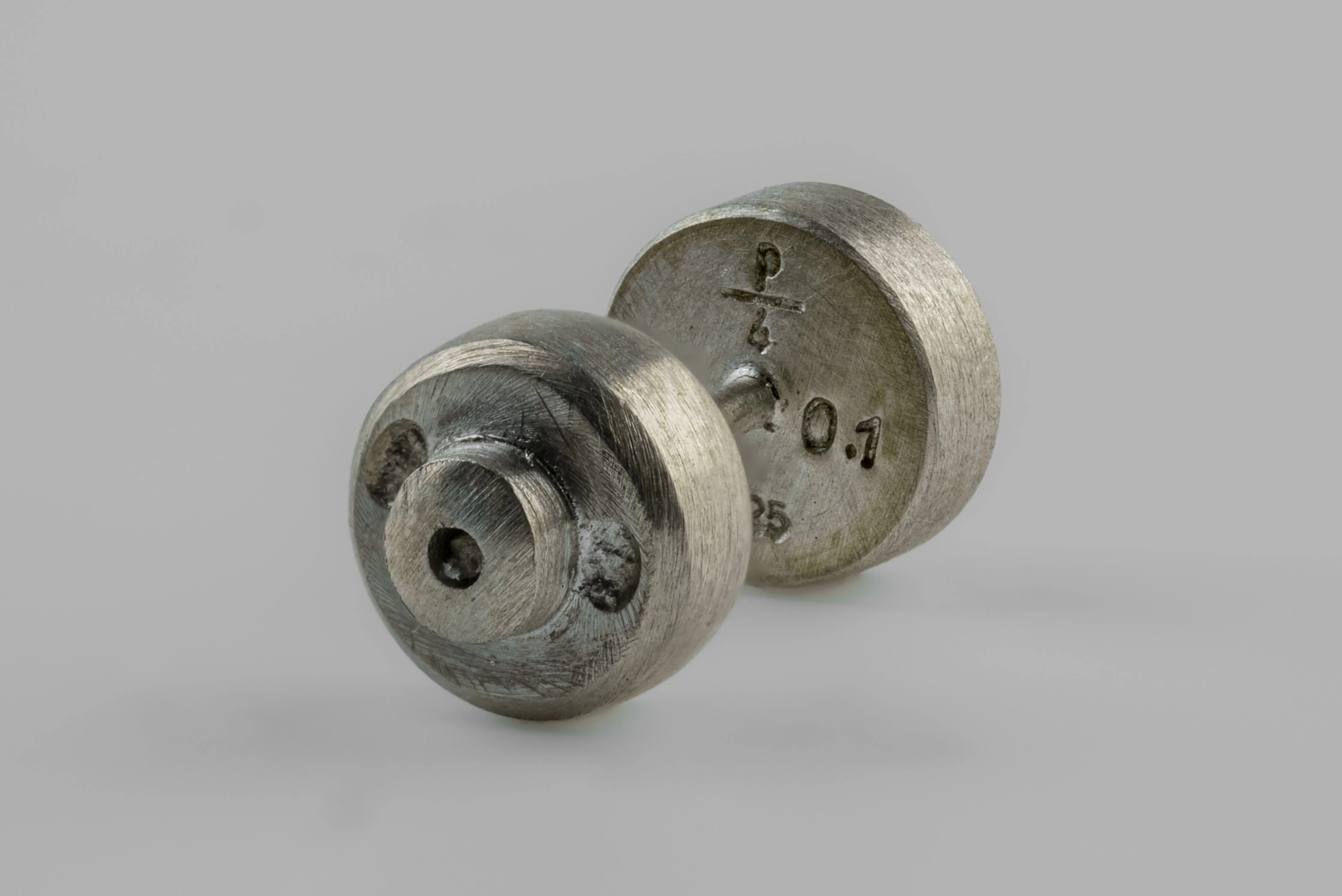 Tiny Stud Earring (0.1 CT, Blue Diamond Slab, MA+BDIA) sold by Parts of Four product image thumbnail 2