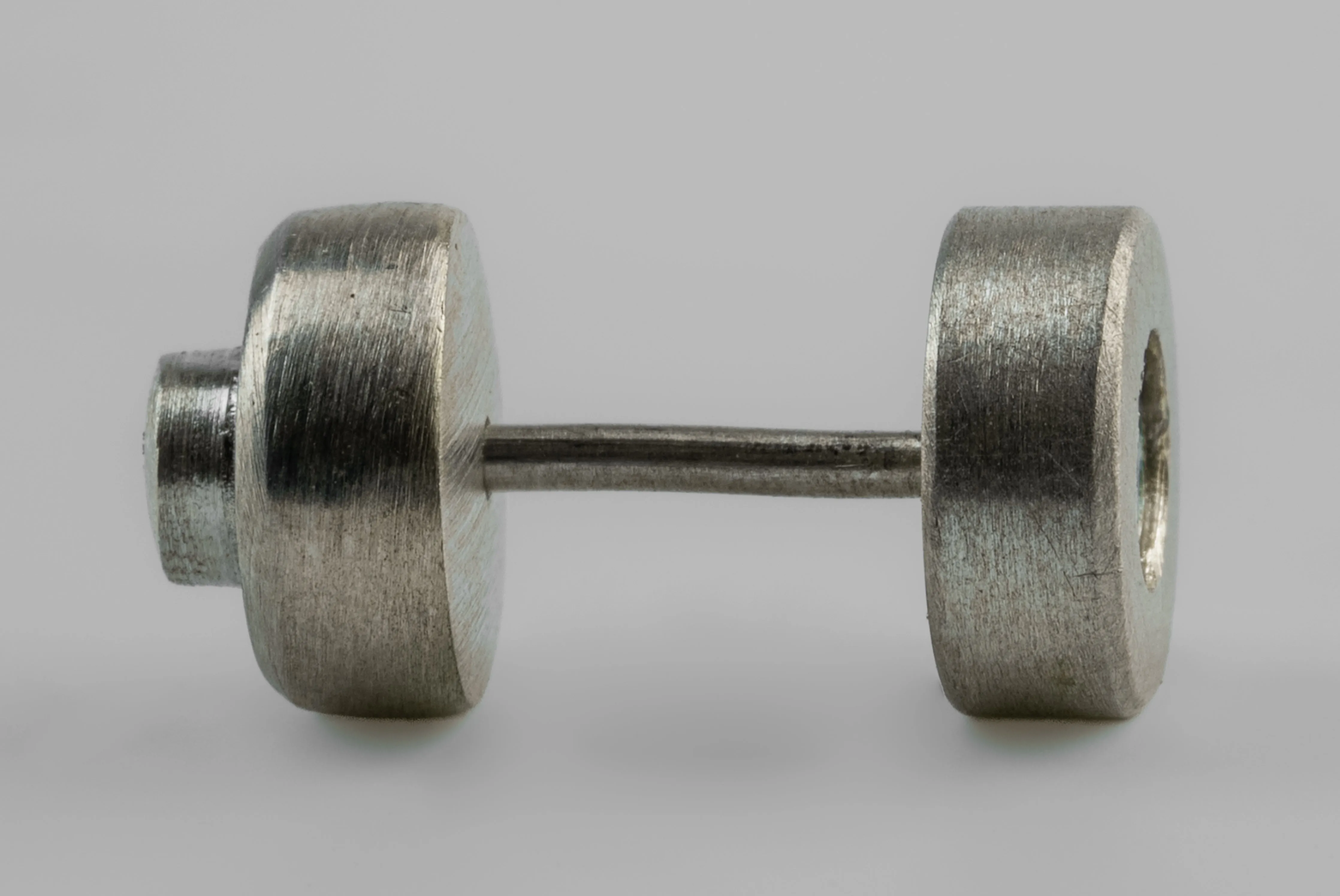 Tiny Stud Earring (0.1 CT, Blue Diamond Slab, MA+BDIA) sold by Parts of Four product image thumbnail 3