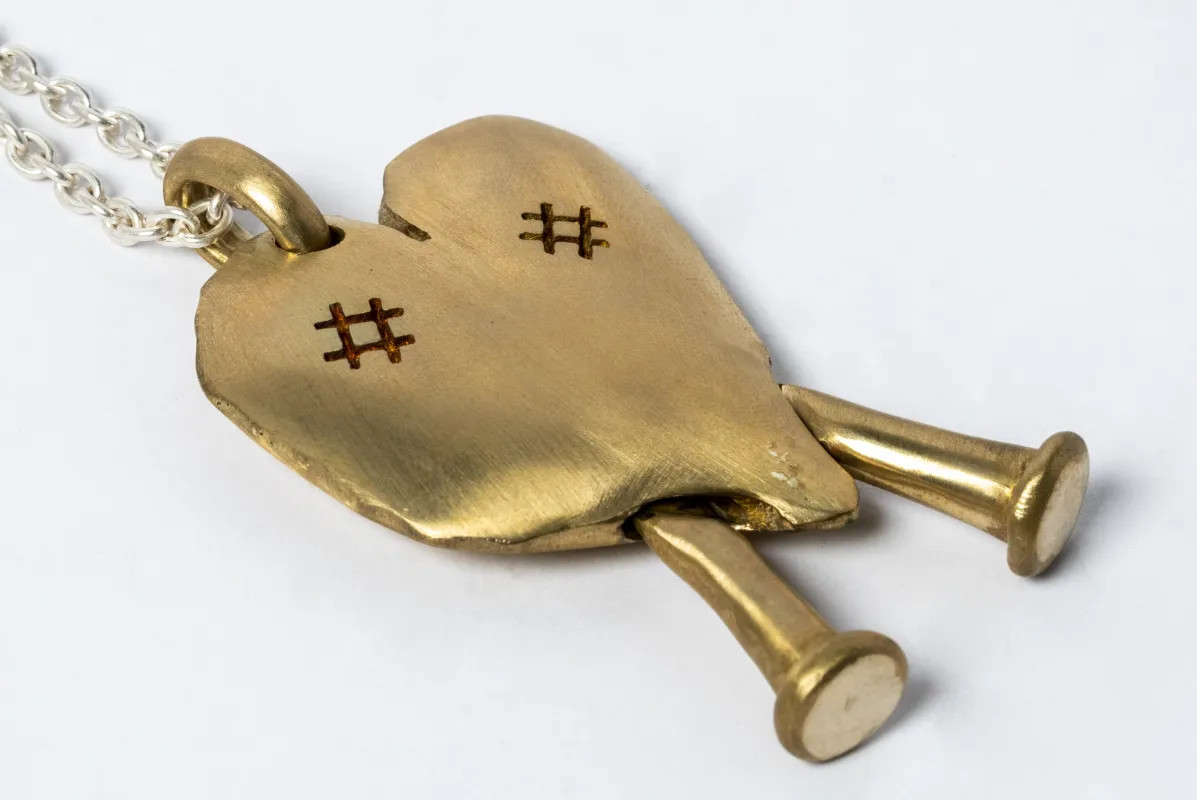 Heart Boy Necklace (MR+MA) sold by Parts of Four