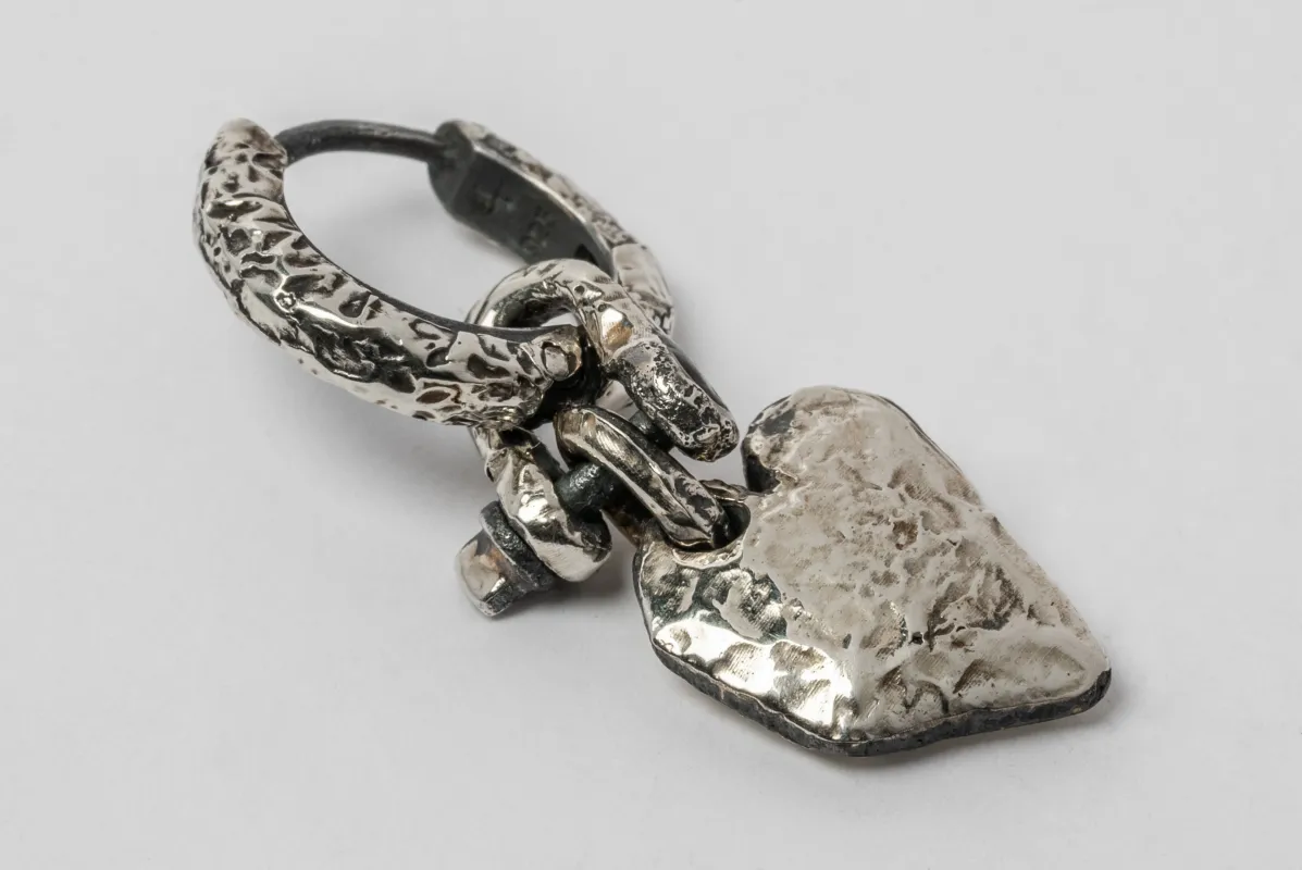 Jazz's Solid Heart Earring (Extra Small, Fuse, KA10KW) sold by Parts of Four