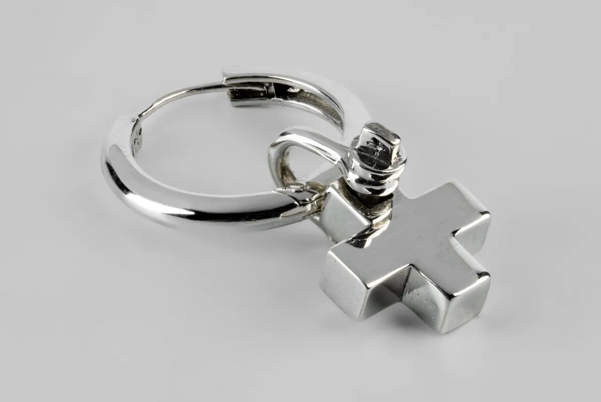 Hoop Earring (Small, Plus Charm Var., 15mm, PA) sold by Parts of Four