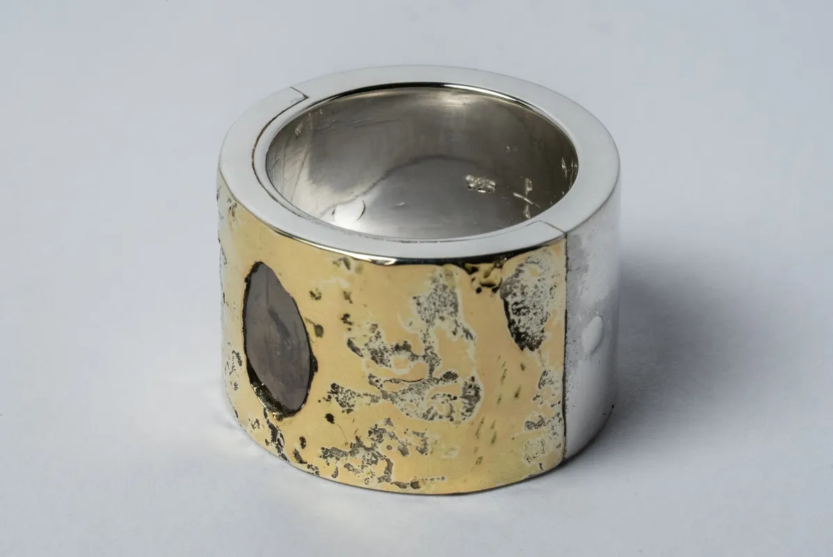 Sistema Ring (Fuse, 0.5 CT, Diamond Slab, 17mm, PA18K+DIA) sold by Parts of Four