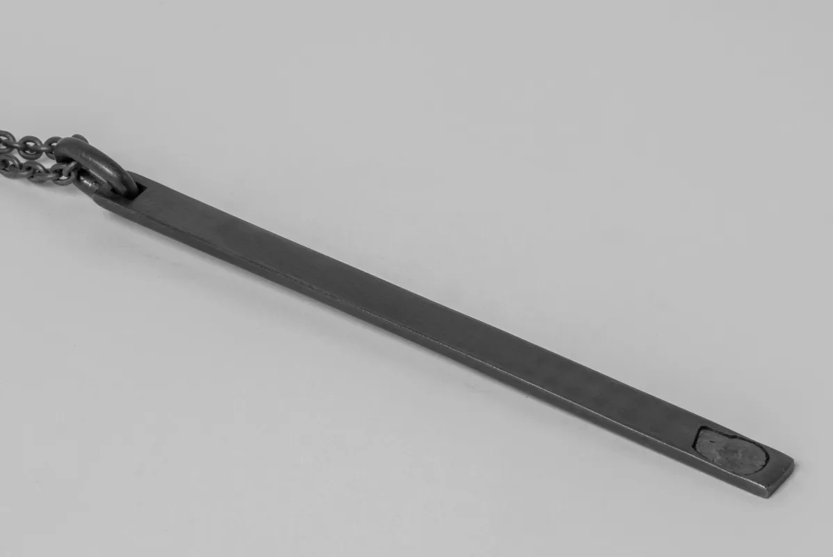 Plate Necklace (1.2 CT, Diamond Slab, Half, KA+DIA) sold by Parts of Four