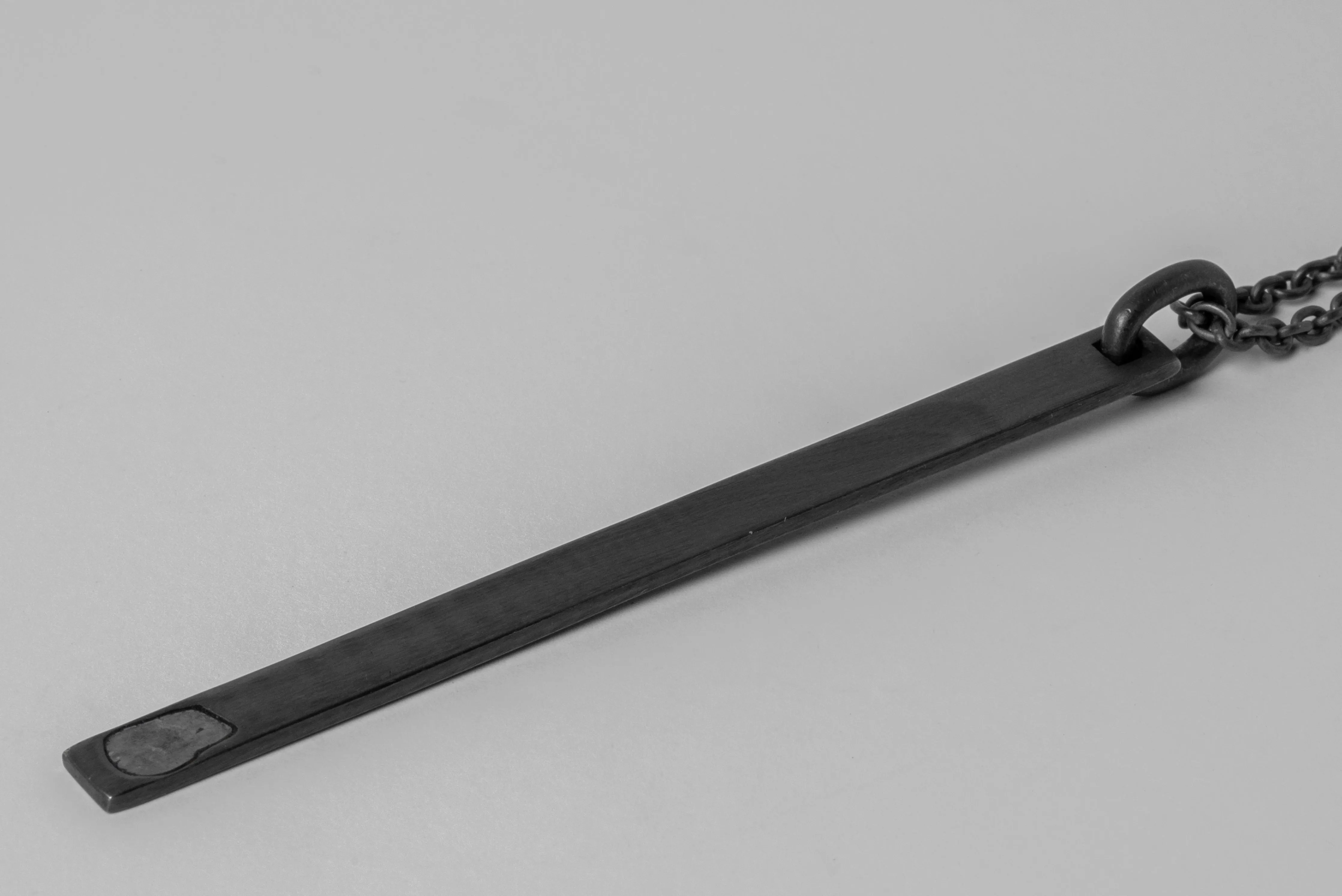 Plate Necklace (1.2 CT, Diamond Slab, Half, KA+DIA) sold by Parts of Four product image thumbnail 2