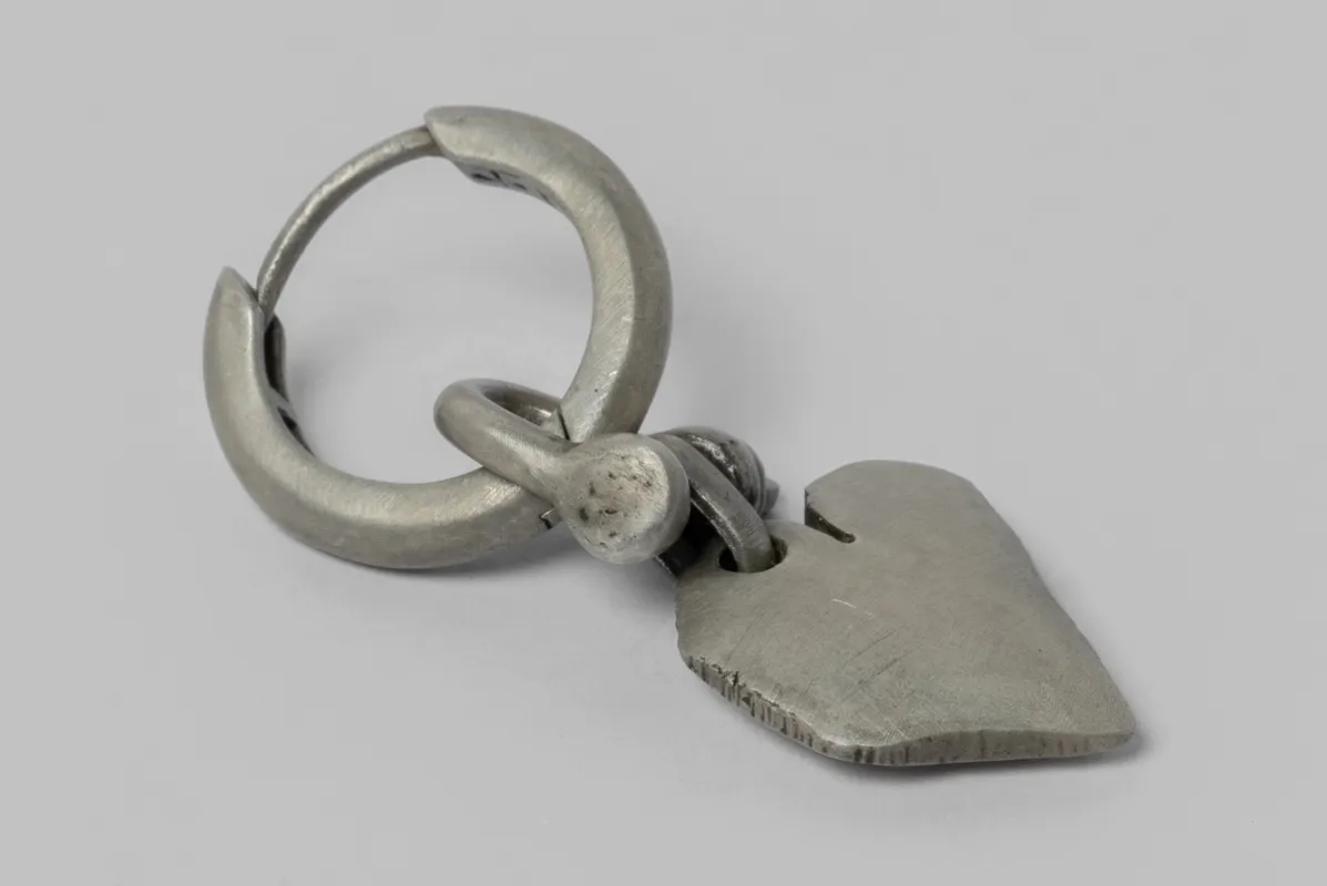 Jazz's Solid Heart Earring (Extra Small, DA) sold by Parts of Four