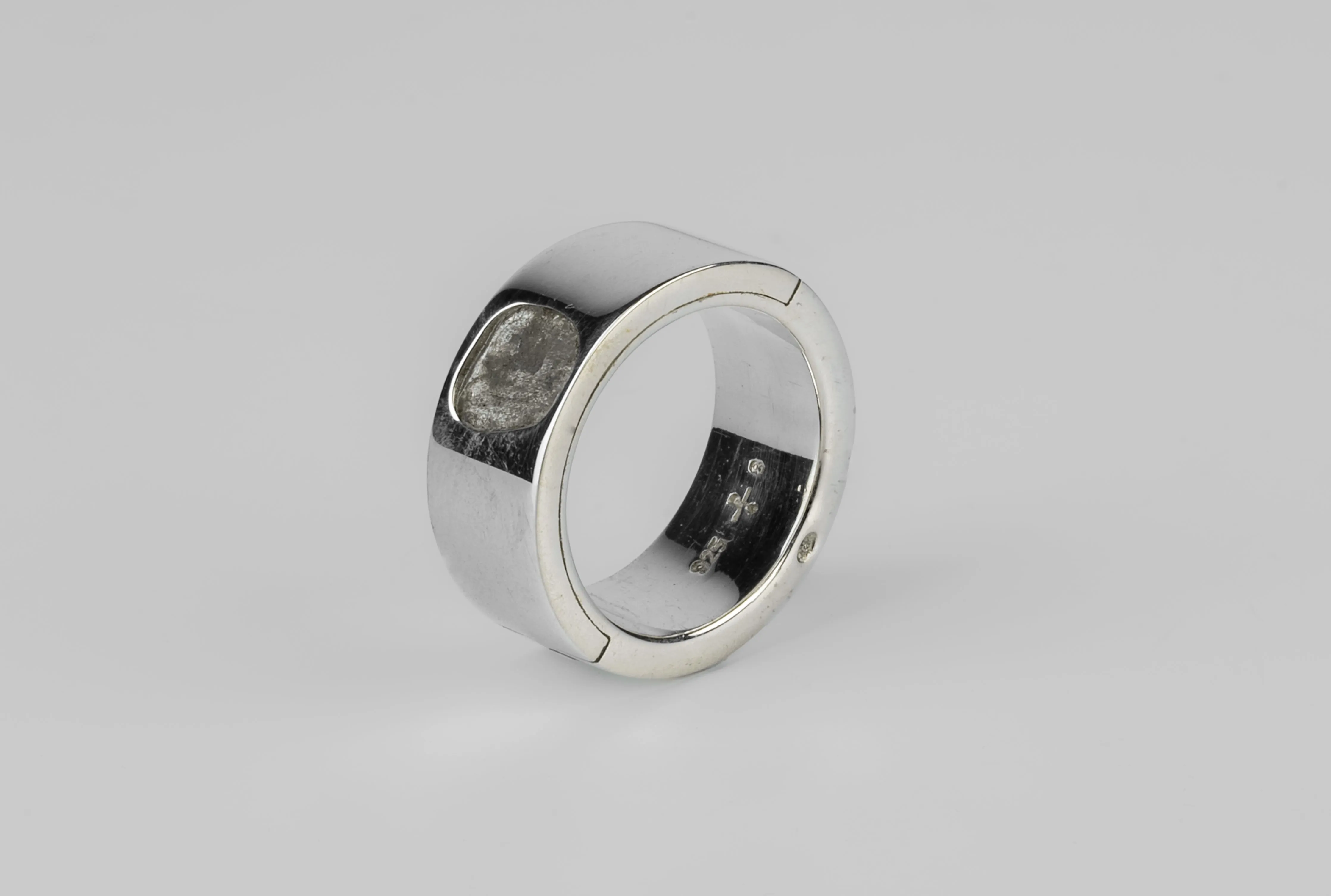 Sistema Ring (0.6 CT, Diamond Slab, 9mm, PA+DIA) sold by Parts of Four product image thumbnail 2