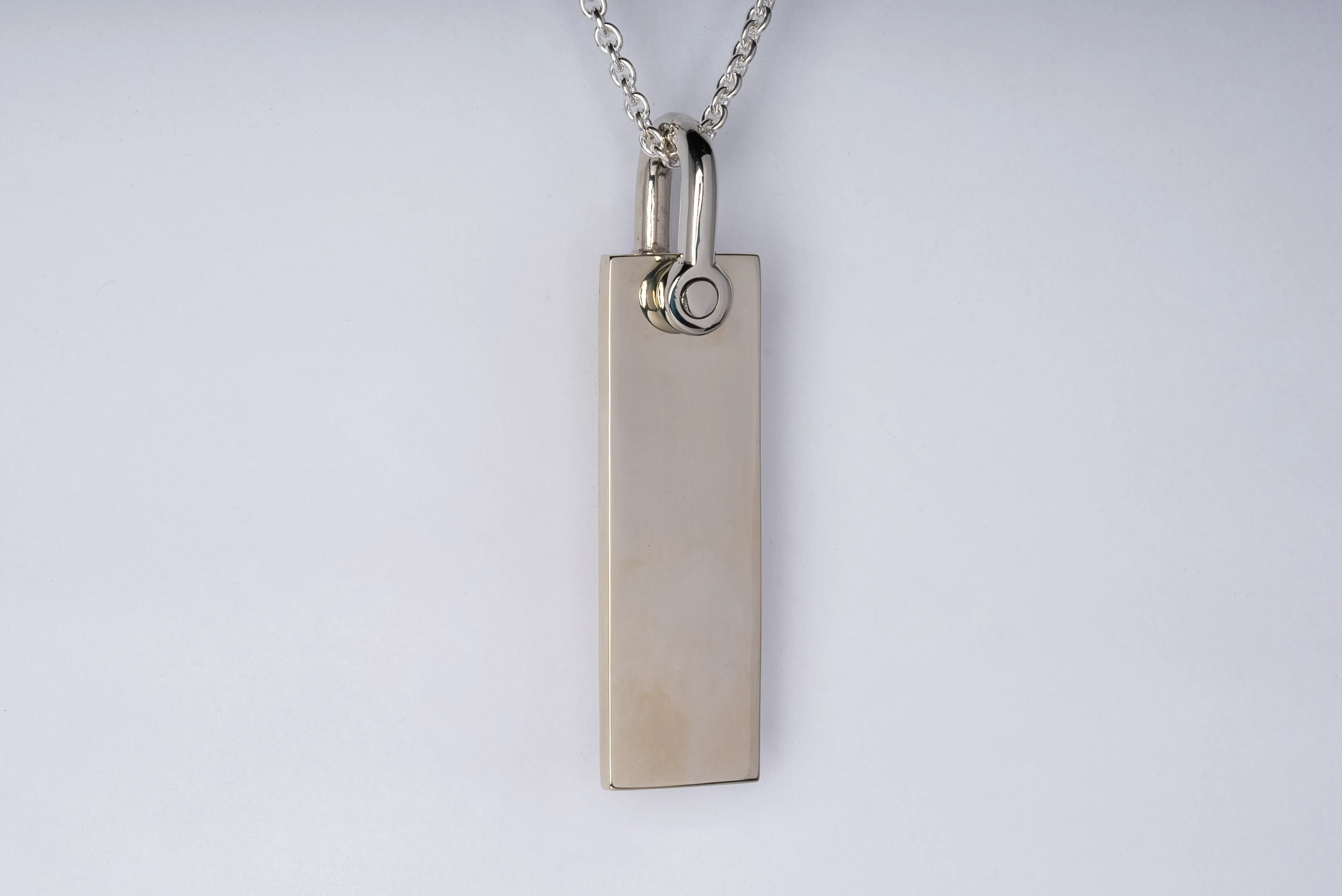 Plate Necklace (Tag Var., PZ+PA) sold by Parts of Four product image thumbnail 3