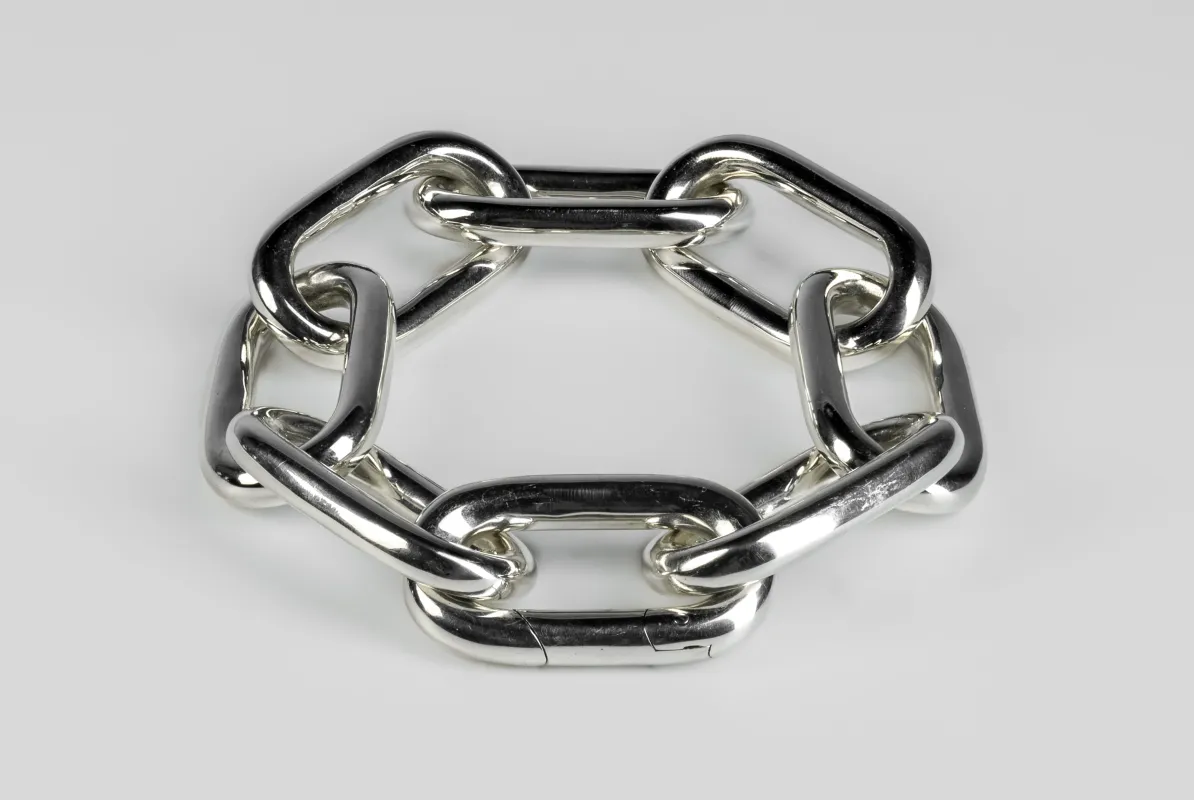 Infinity Chain Bracelet (Medium Links, PA) sold by Parts of Four