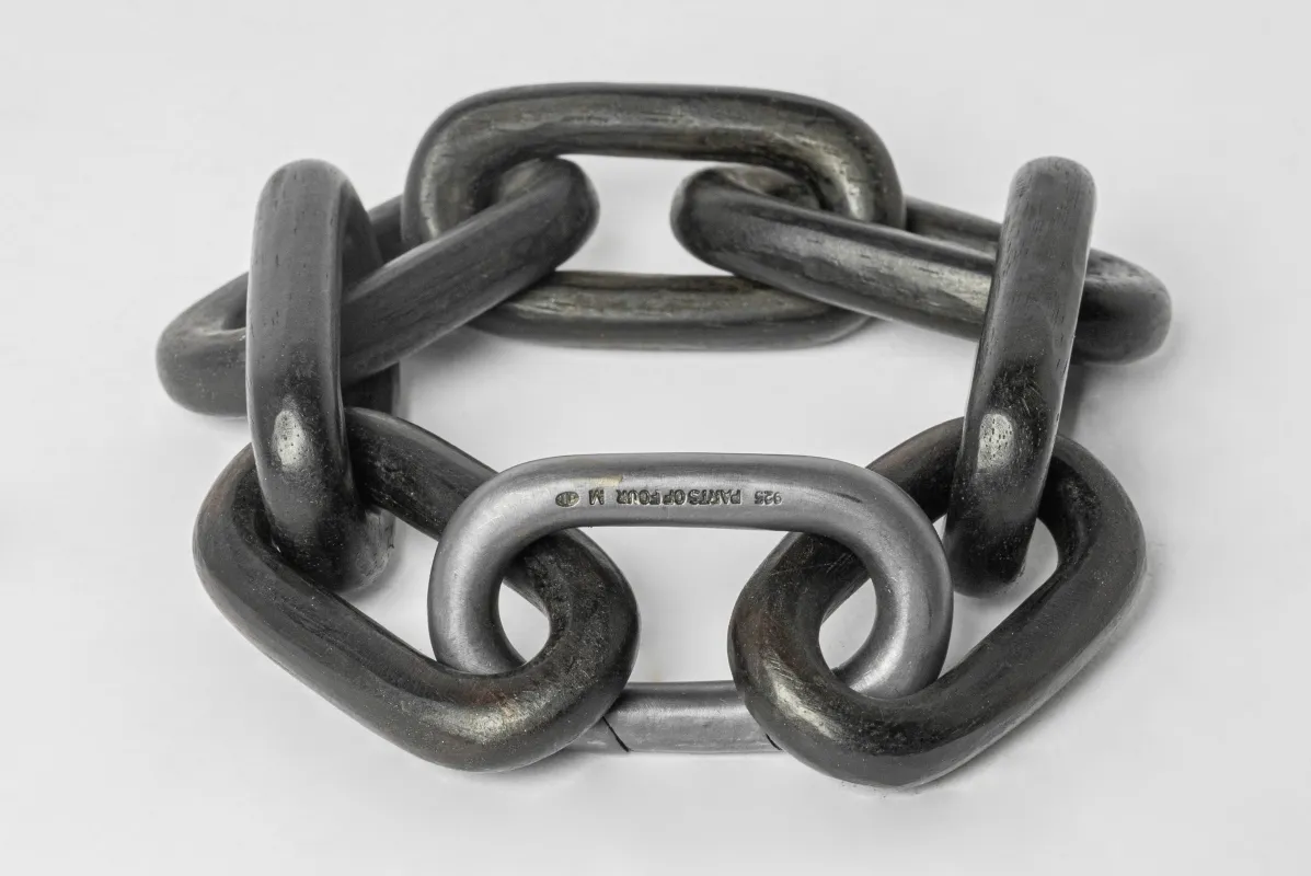 Infinity Chain Bracelet (Medium Links, KU+KA) sold by Parts of Four