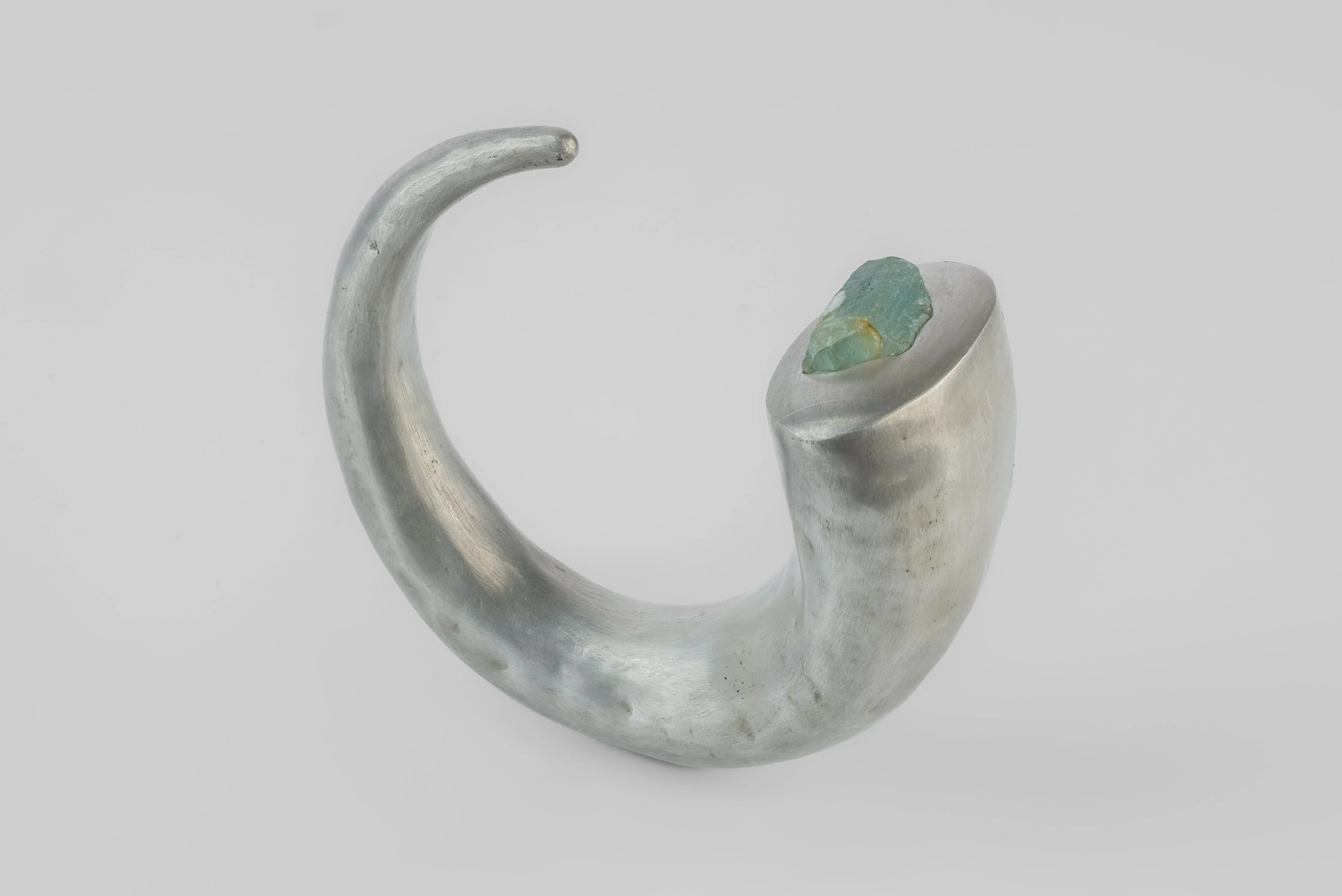 Giant Horn Bracelet (Hoof Set, Aquamarine, AS+AQU) sold by Parts of Four product image thumbnail 2