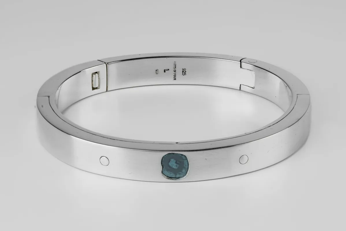 Sistema Bracelet v2 (0.4 CT, Blue Diamond Slab, 9mm, PA+BDIA) sold by Parts of Four