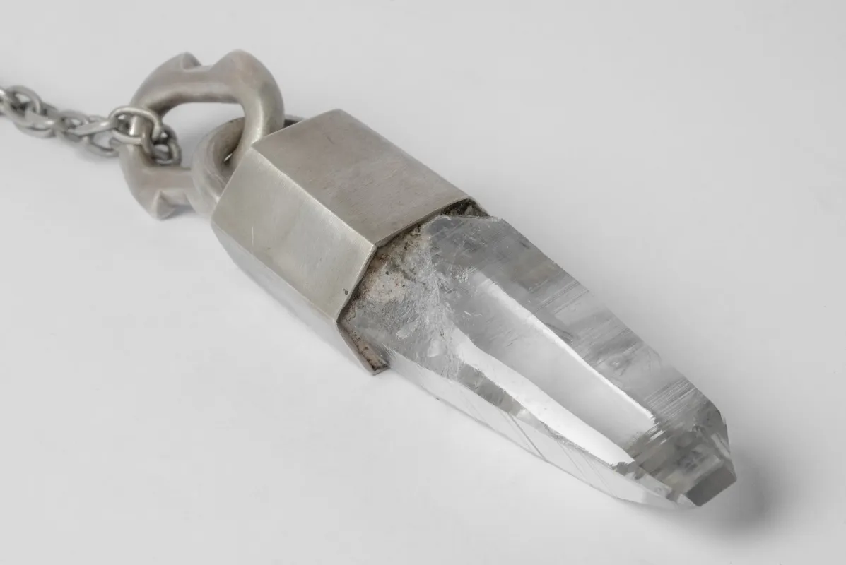 Talisman Necklace (Deco Linked, Lemurian Quartz, DA+LEM) sold by Parts of Four