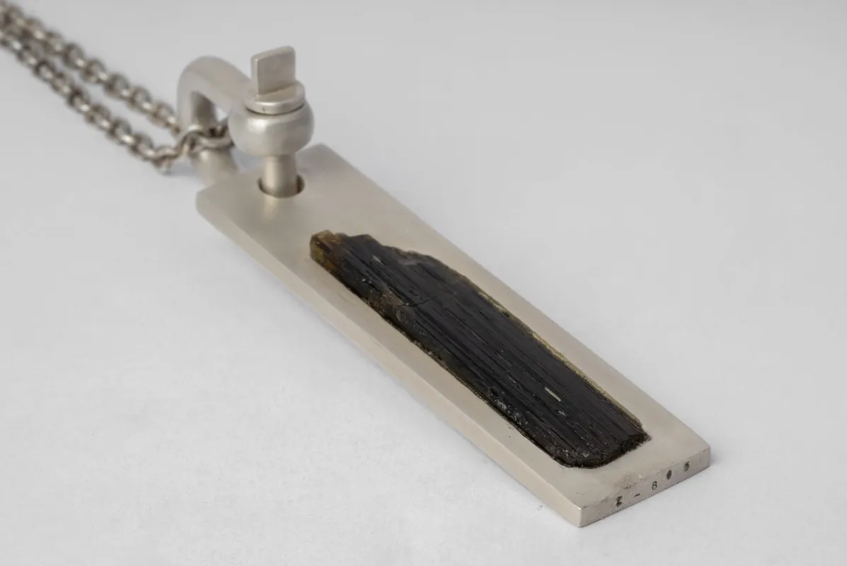 Plate Necklace SPECIMEN (U-Bolt Var., Adaptation, Enstatite, DA+ENS) sold by Parts of Four