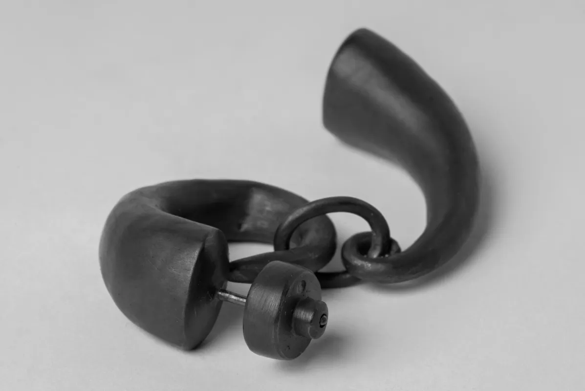 Horn Pendant Earring (KA) sold by Parts of Four