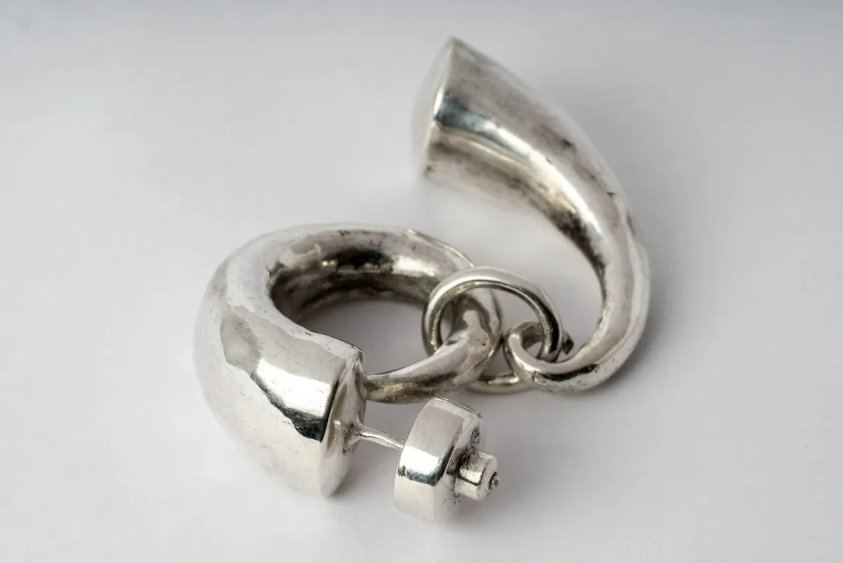 Horn Pendant Earring (PA) sold by Parts of Four