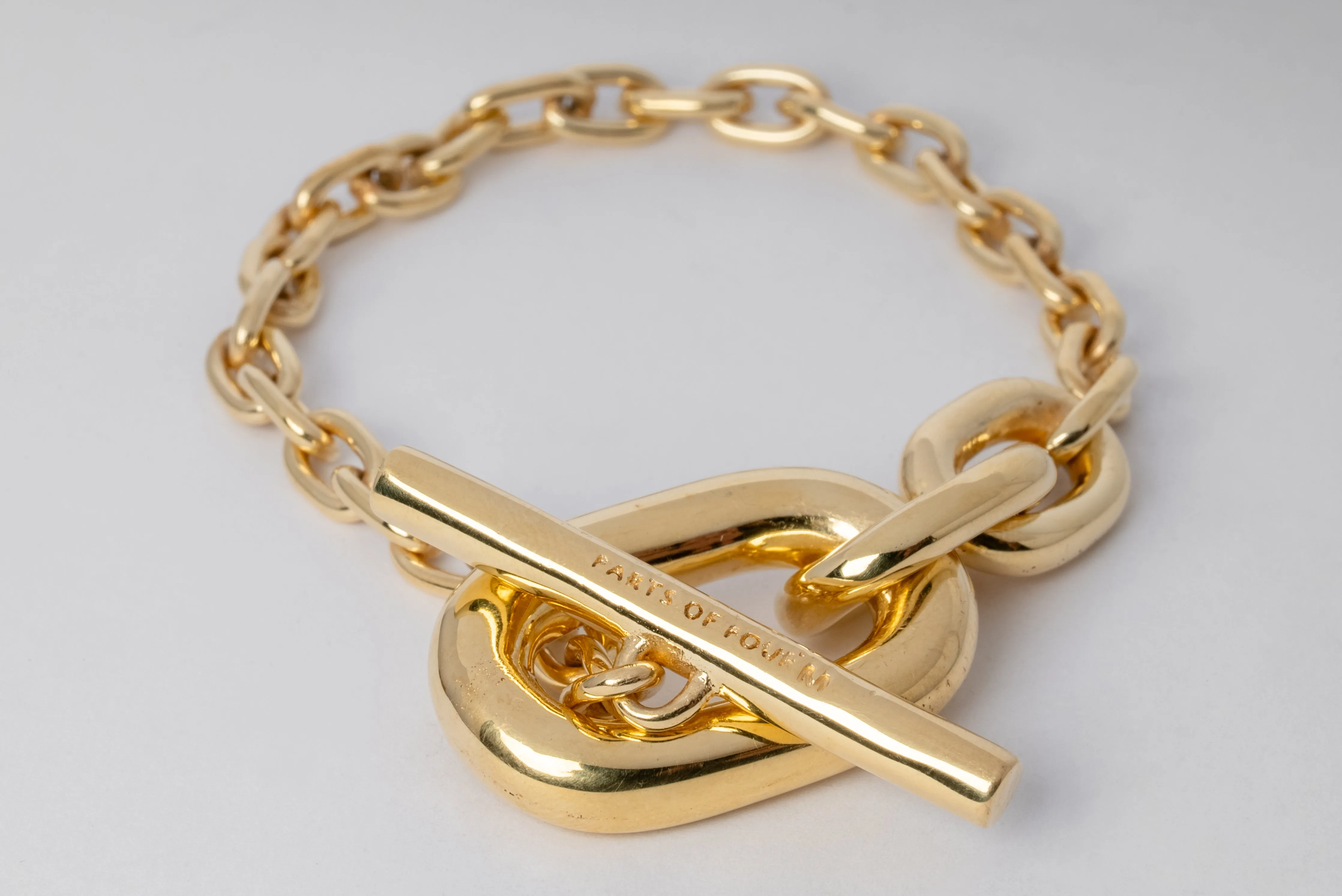 Single Link Toggle Bracelet (YG) sold by Parts of Four