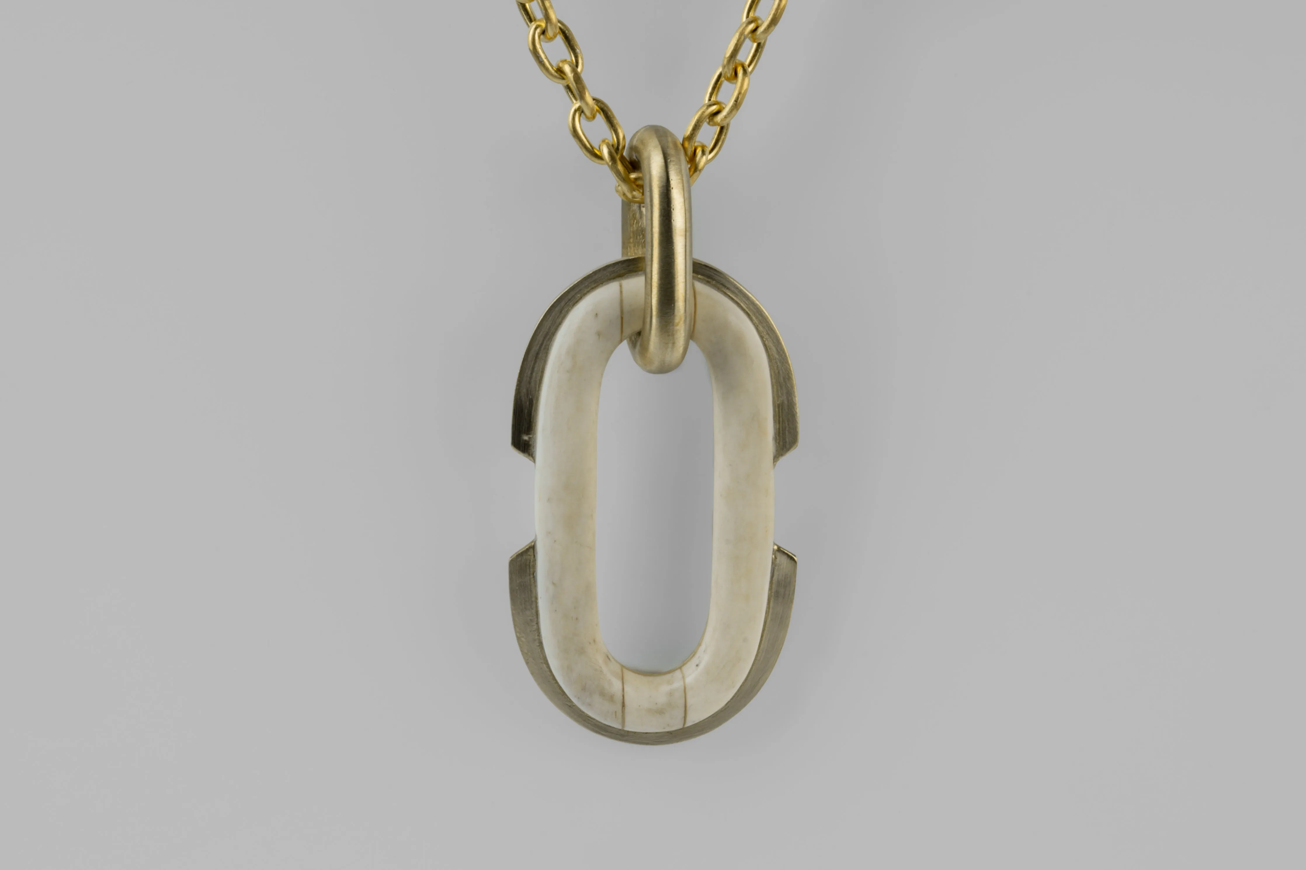 Halo Link Necklace (MB+MR+AGA) sold by Parts of Four product image thumbnail 4