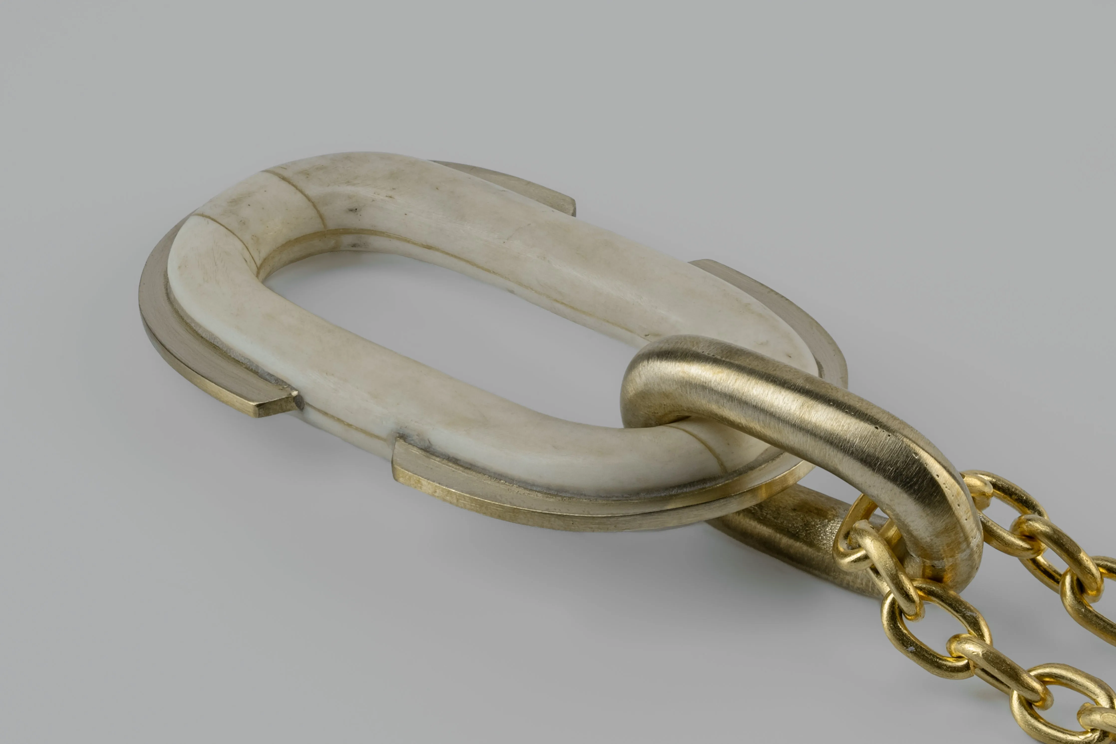 Halo Link Necklace (MB+MR+AGA) sold by Parts of Four product image thumbnail 2