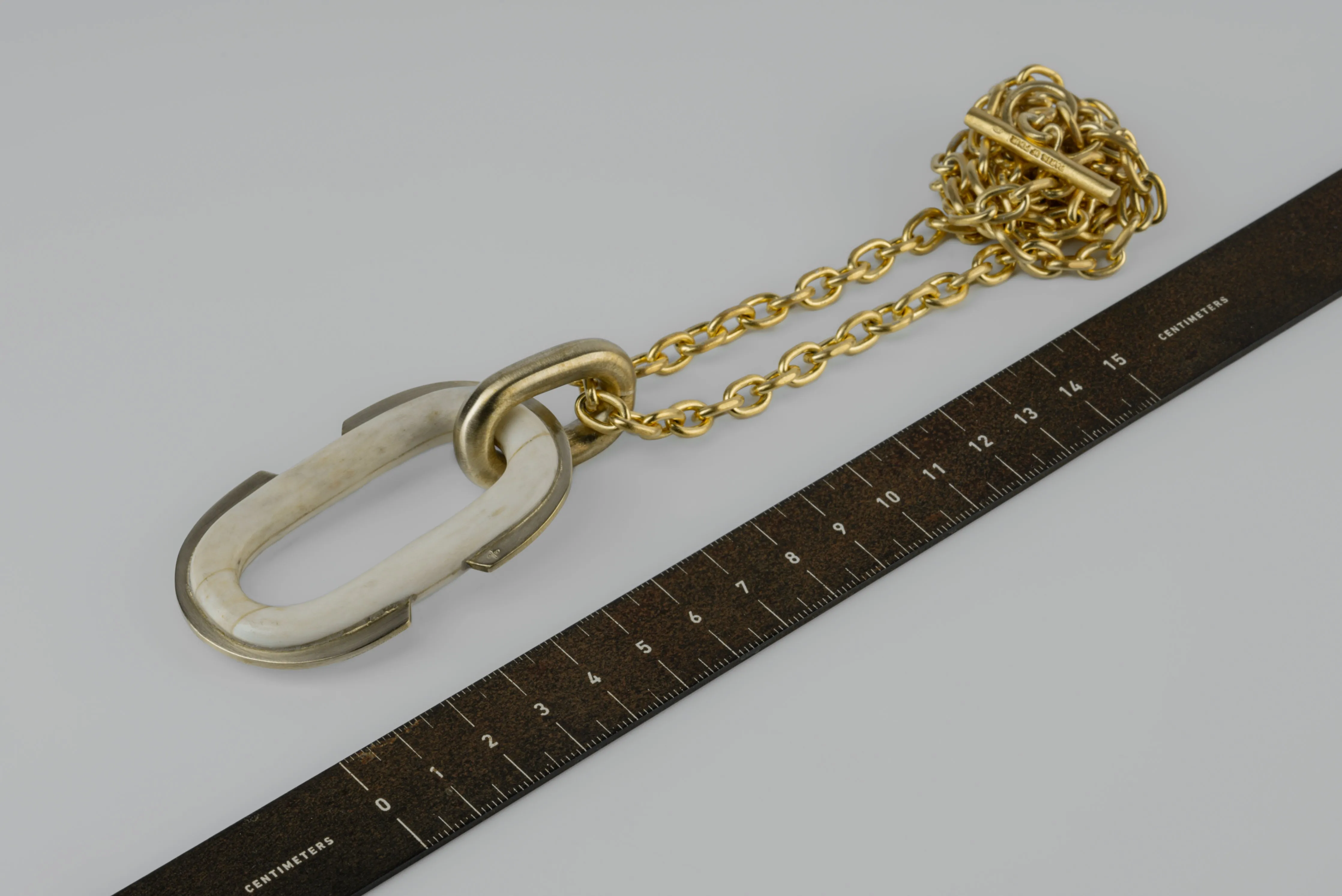 Halo Link Necklace (MB+MR+AGA) sold by Parts of Four product image thumbnail 5