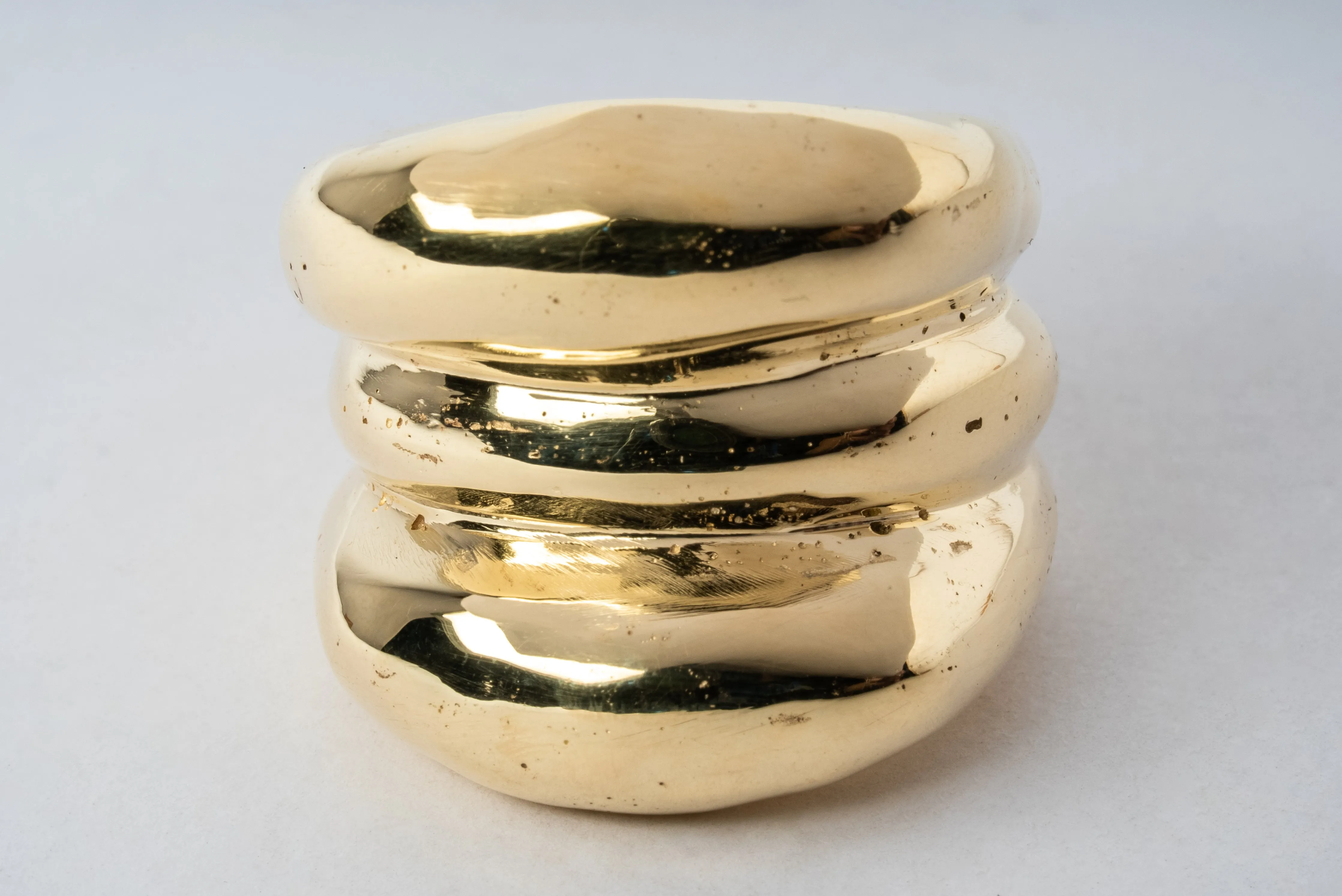 Stack Ring (Mountain Spacer, YG) sold by Parts of Four product image thumbnail 2