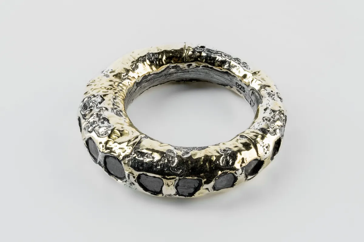 Spacer Ring (Fuse, Mega Pavé, KA18K+DIA) sold by Parts of Four