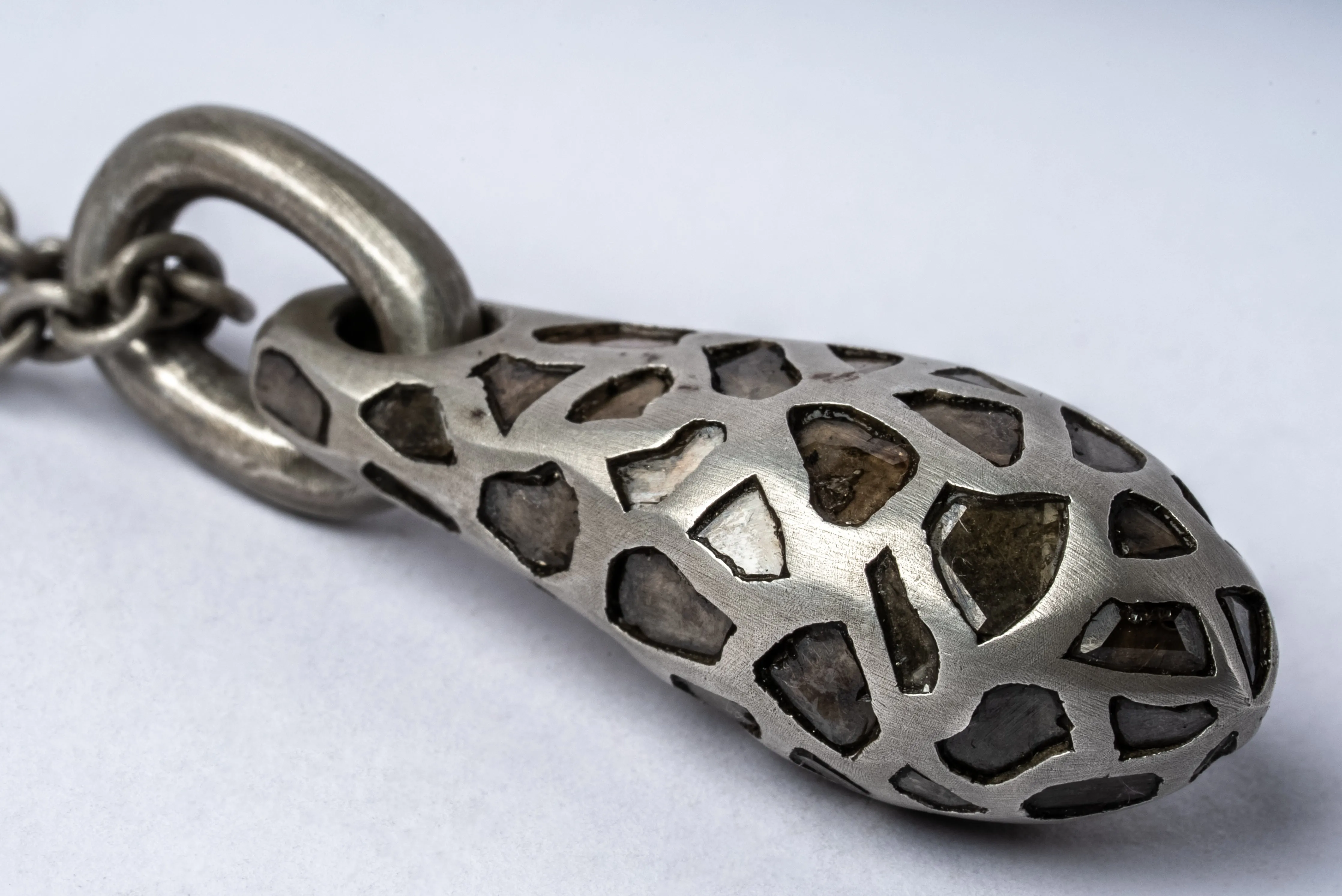 Chrysalis Necklace (Nympha, Mega Pavé, No.3, DA+DIA) sold by Parts of Four