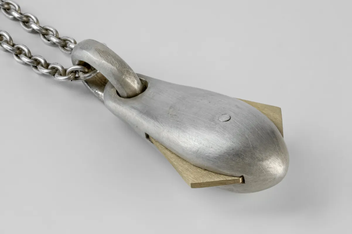 Chrysalis Necklace (Winged, No.3, DA+MR) sold by Parts of Four