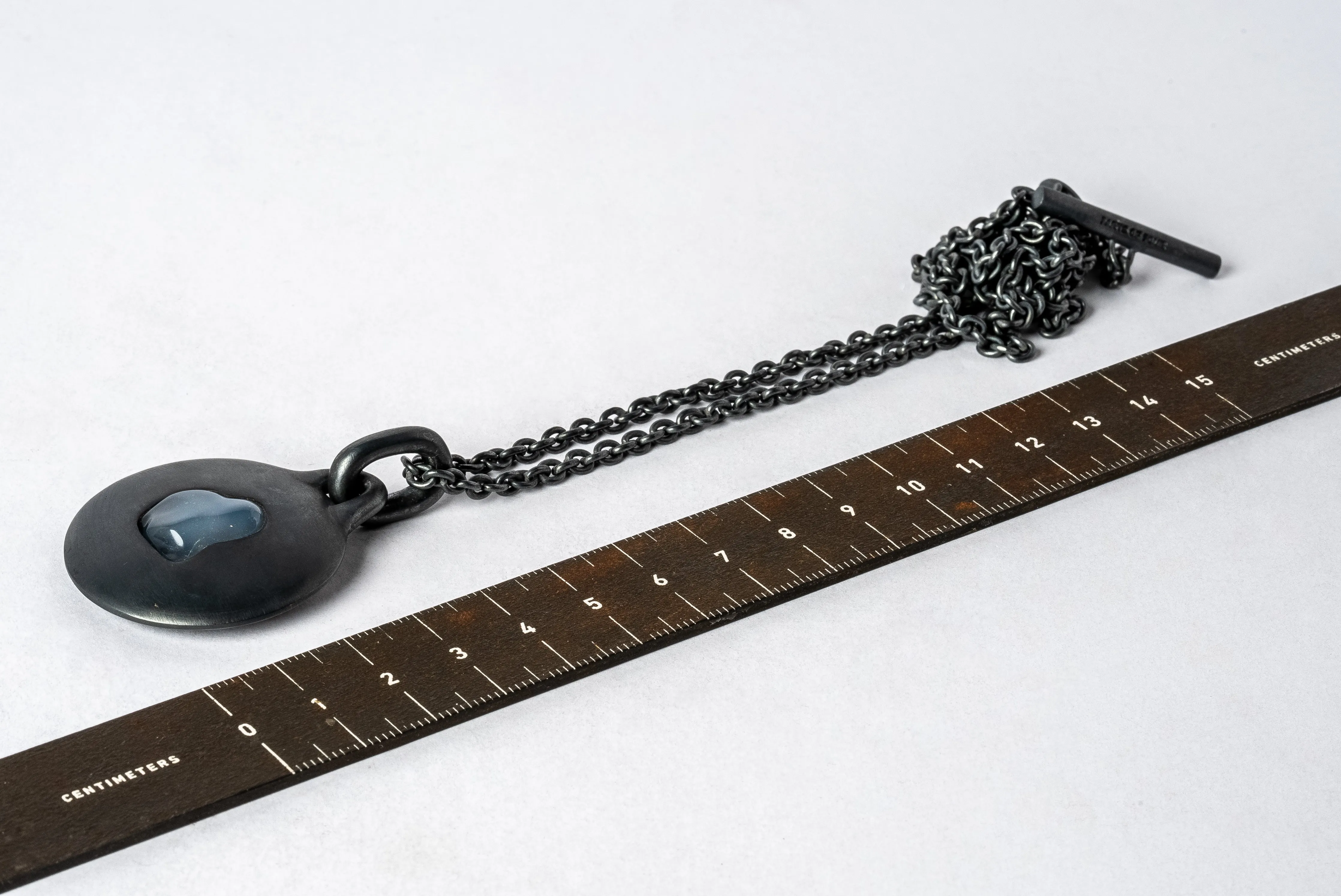 Disk Necklace (35mm, Opal, KA+OPL) sold by Parts of Four product image thumbnail 4