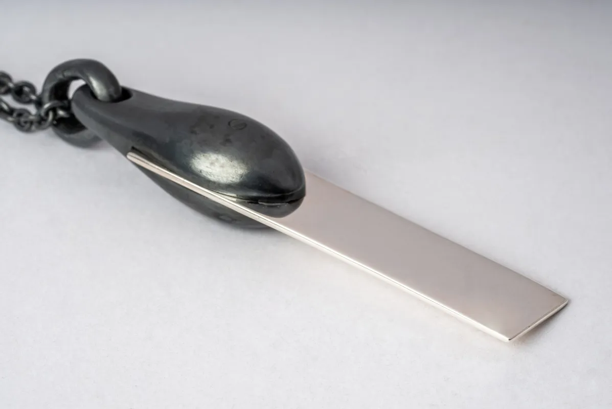 Chrysalis Necklace (Plate, Long, No.3, PA+KA) sold by Parts of Four