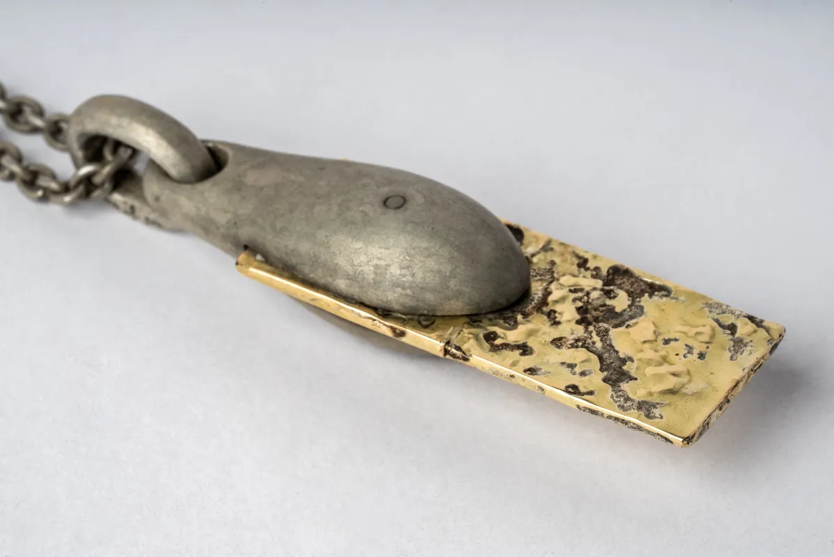 Chrysalis Necklace (Fuse, Plate, Short, No.3, DA18K) sold by Parts of Four