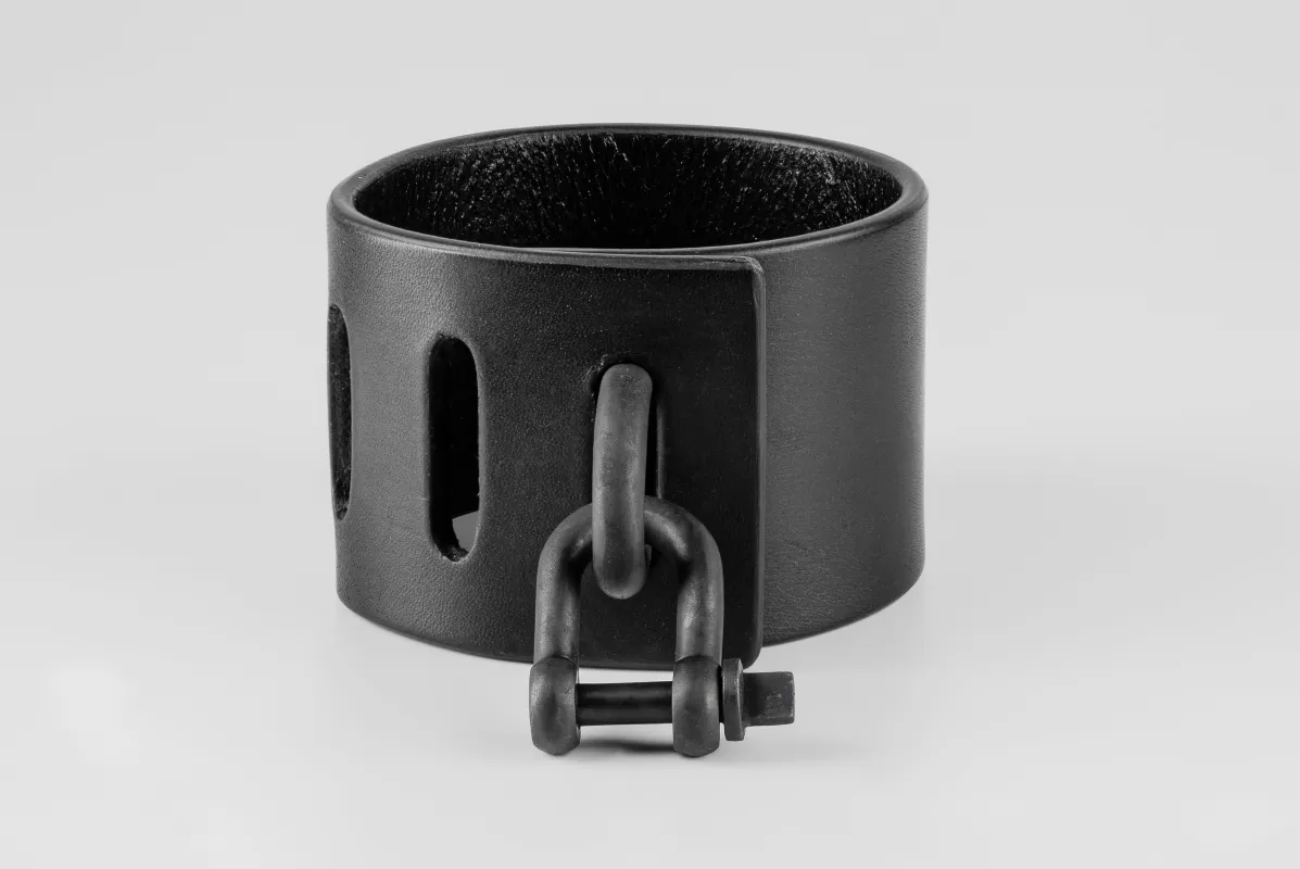 Restraint Charm Bracelet (50mm, BLK+KZ) sold by Parts of Four