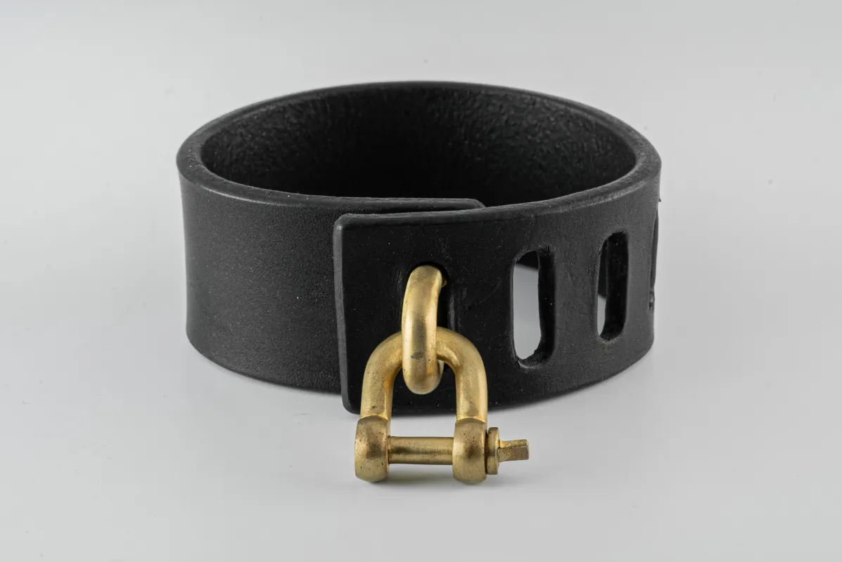 Restraint Charm Bracelet (30mm, BLK+MR) made by Parts of Four