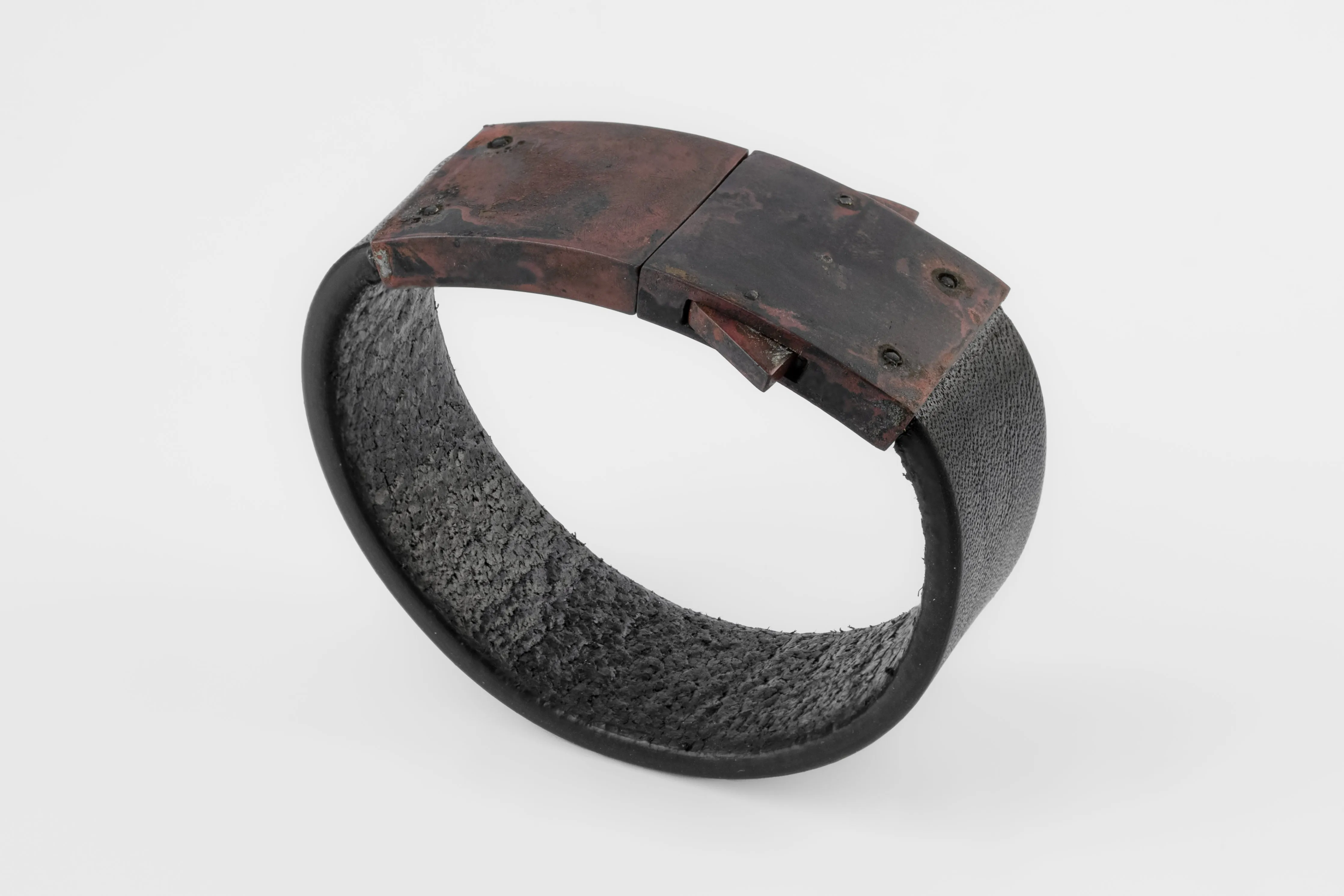 Box Lock Bracelet v2 (BLK+DR) sold by Parts of Four product image thumbnail 2