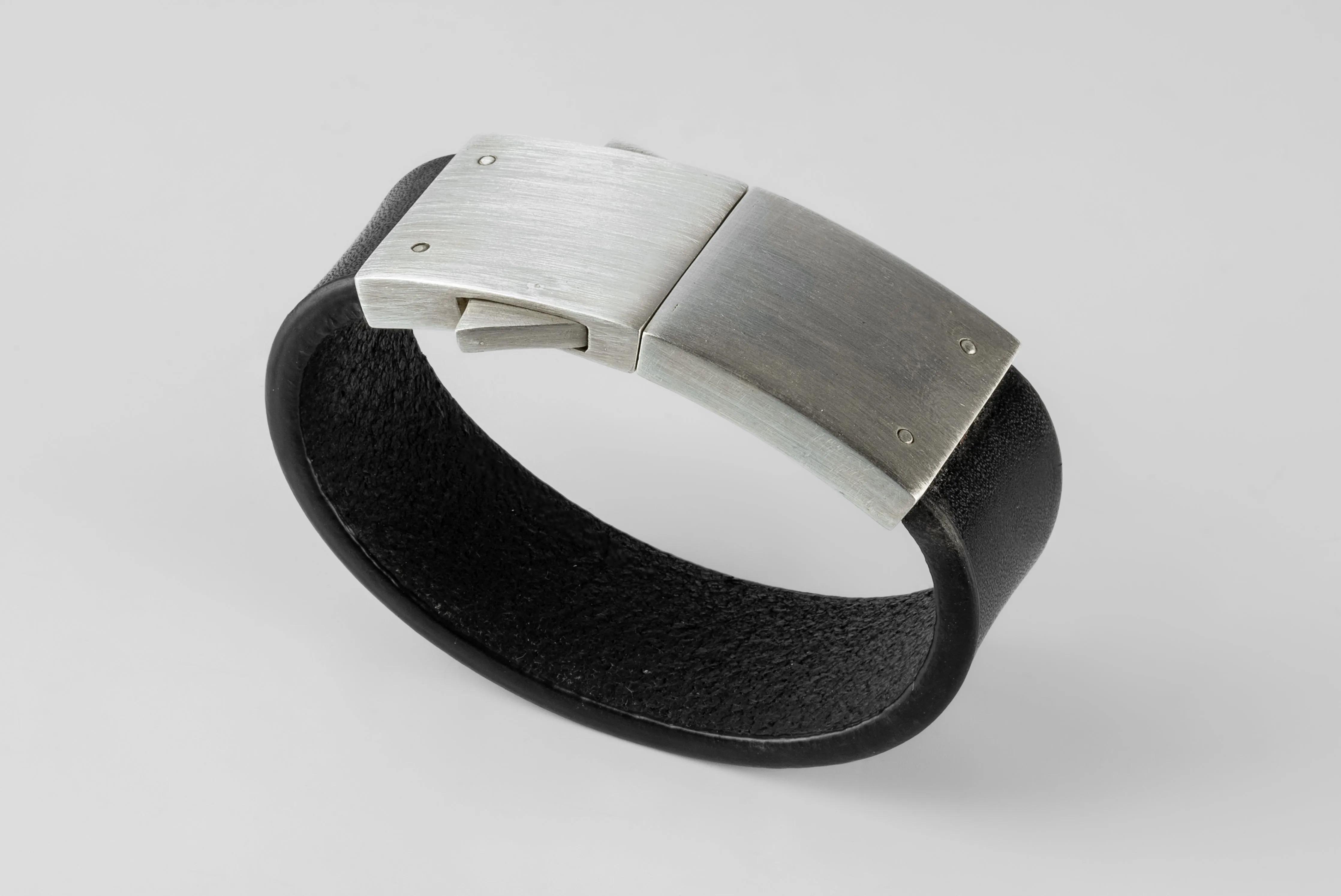 Box Lock Bracelet v2 (BLK+AS) sold by Parts of Four product image thumbnail 2