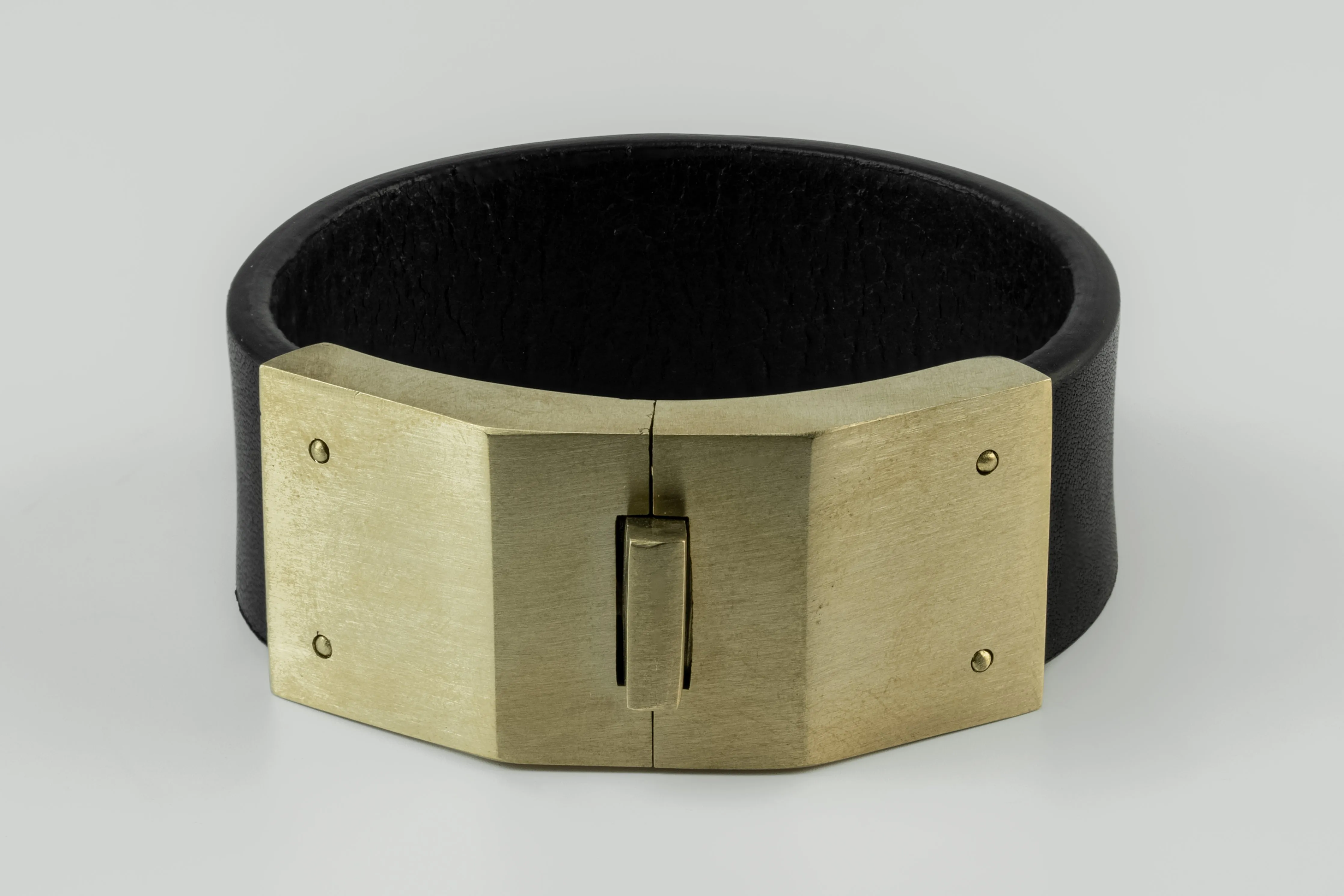 Box Lock Bracelet (Facet, Narrow, BLK+MR) sold by Parts of Four product image thumbnail 3