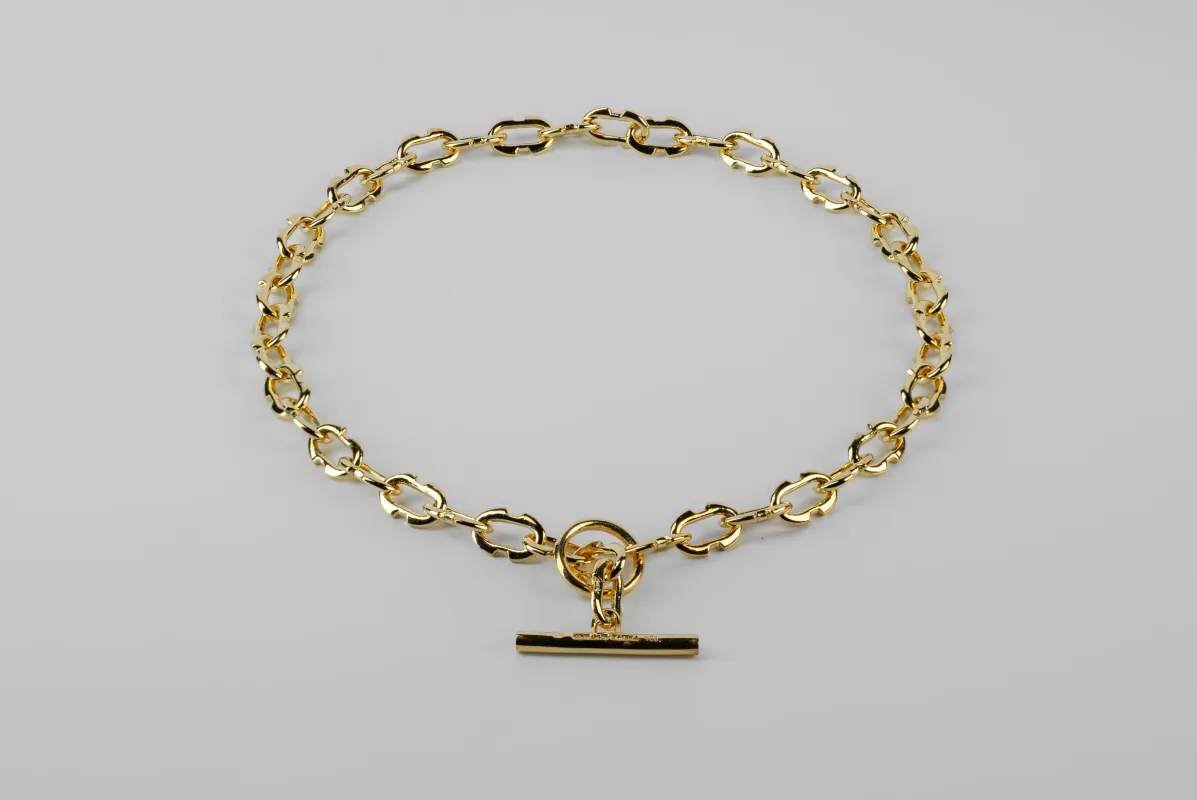 Tiny Deco Link Choker Chain (YGA) sold by Parts of Four