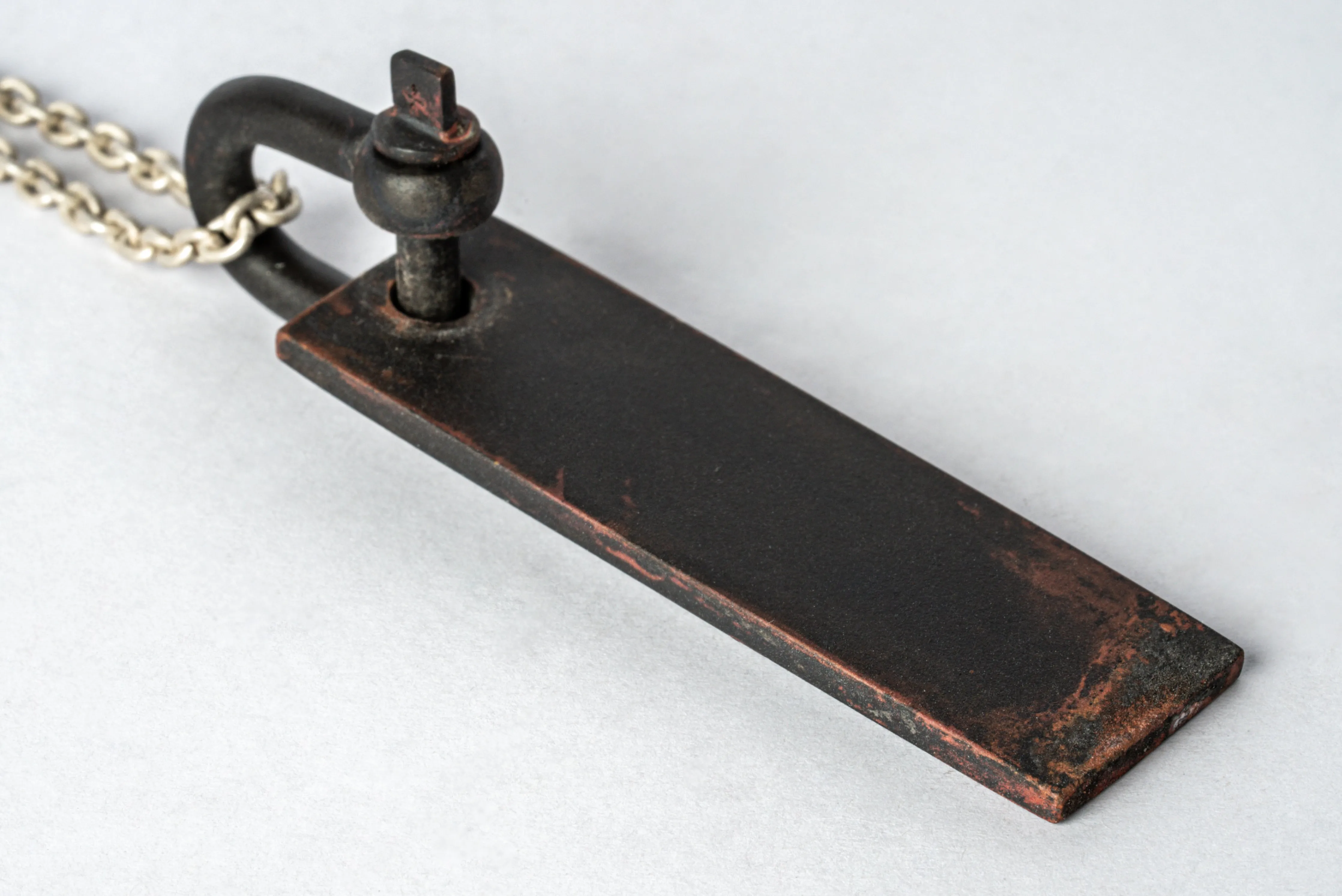 Plate Necklace (Tag Var., DR+DA) sold by Parts of Four