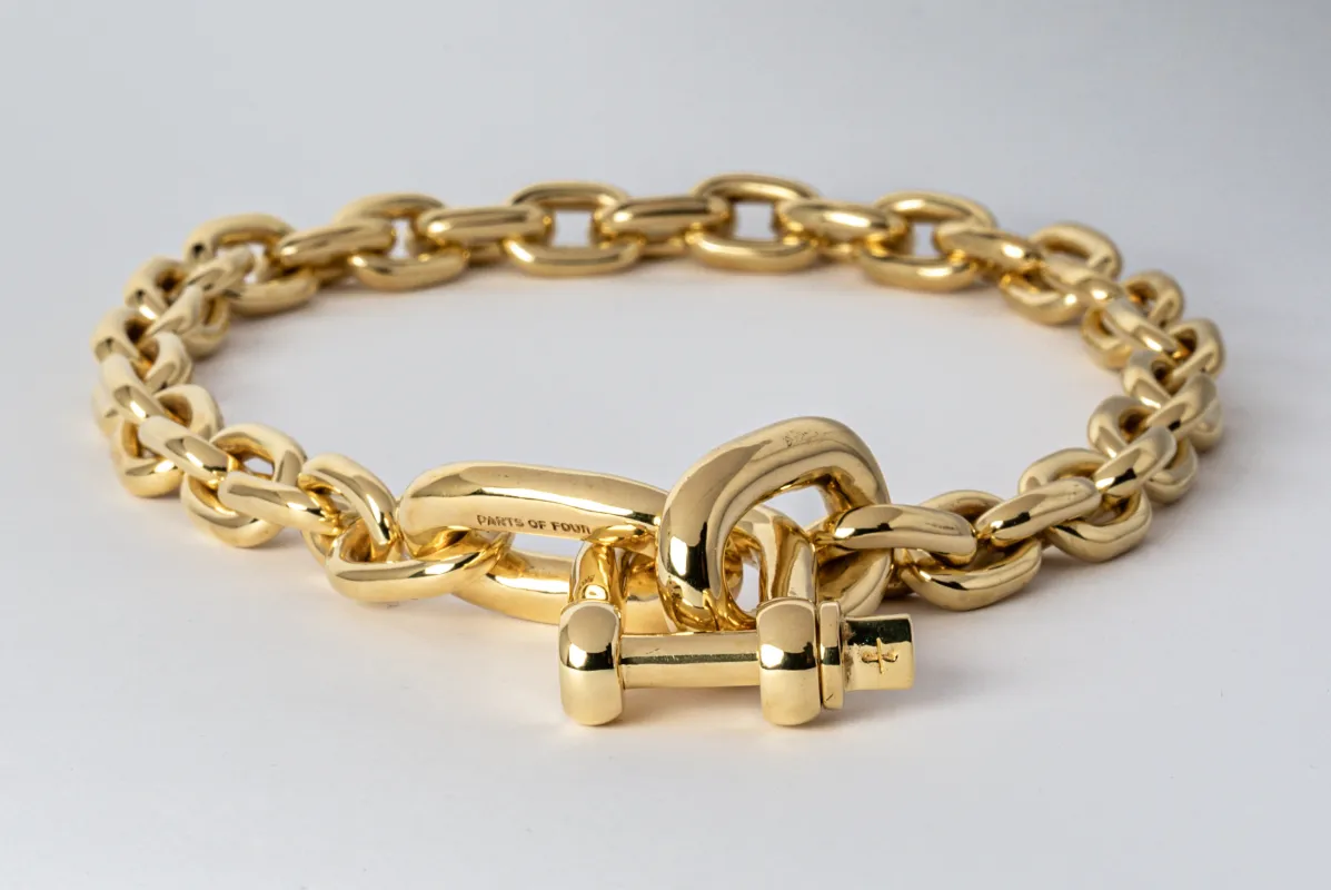 Grade Chain Charm Necklace (40cm, YG) sold by Parts of Four