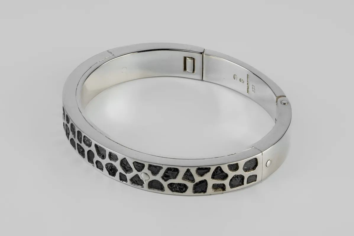 Sistema Bracelet v2 (Mega Pavé, Black Diamond Fragments, 9mm, PA+KFRDIA) sold by Parts of Four