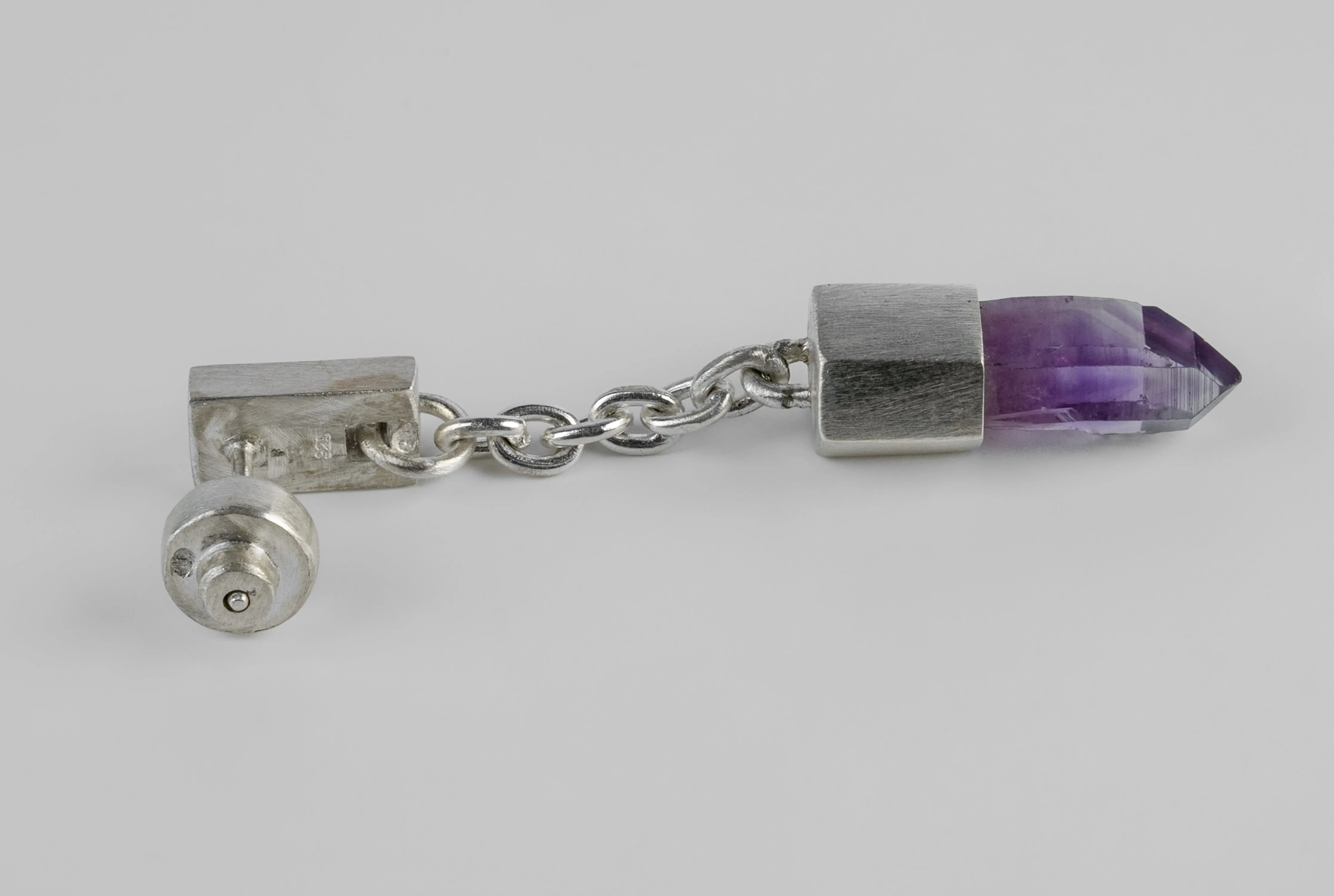 Talisman Dangle Earring (Amethyst, MA+AME) sold by Parts of Four product image thumbnail 3